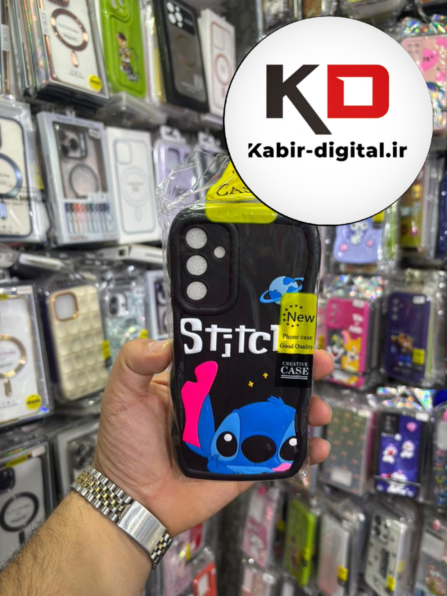 قاب گوشی Galaxy A26 / A17 سامسونگ  طرح سیلیکونی Solid عروسکی برجسته محافظ لنز دار