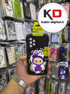 قاب گوشی Galaxy A23 / A13 سامسونگ طرح سیلیکونی Solid عروسکی برجسته محافظ لنز دار