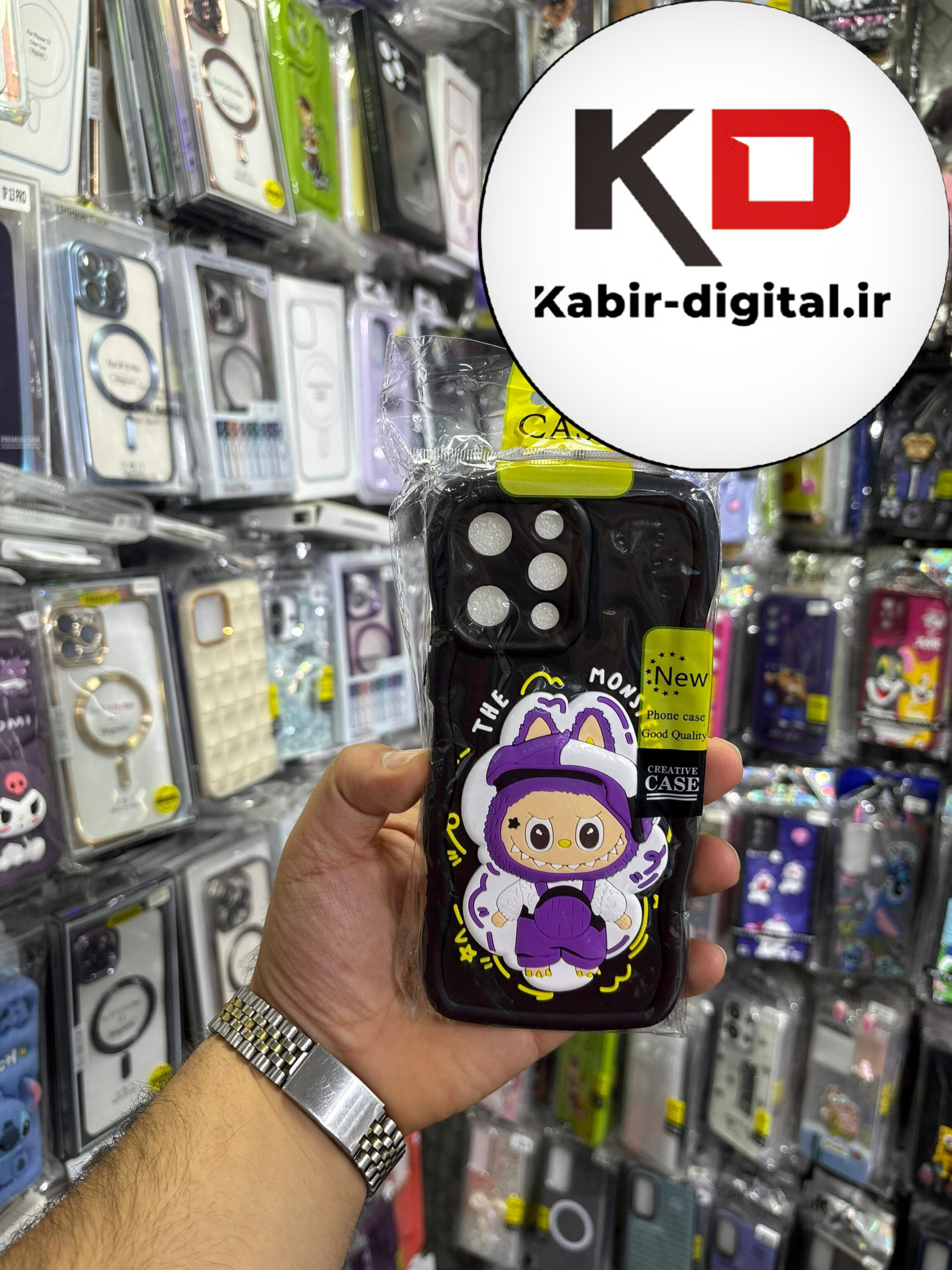 قاب گوشی Redmi 12 شیائومی طرح سیلیکونی Solid عروسکی برجسته محافظ لنزدار