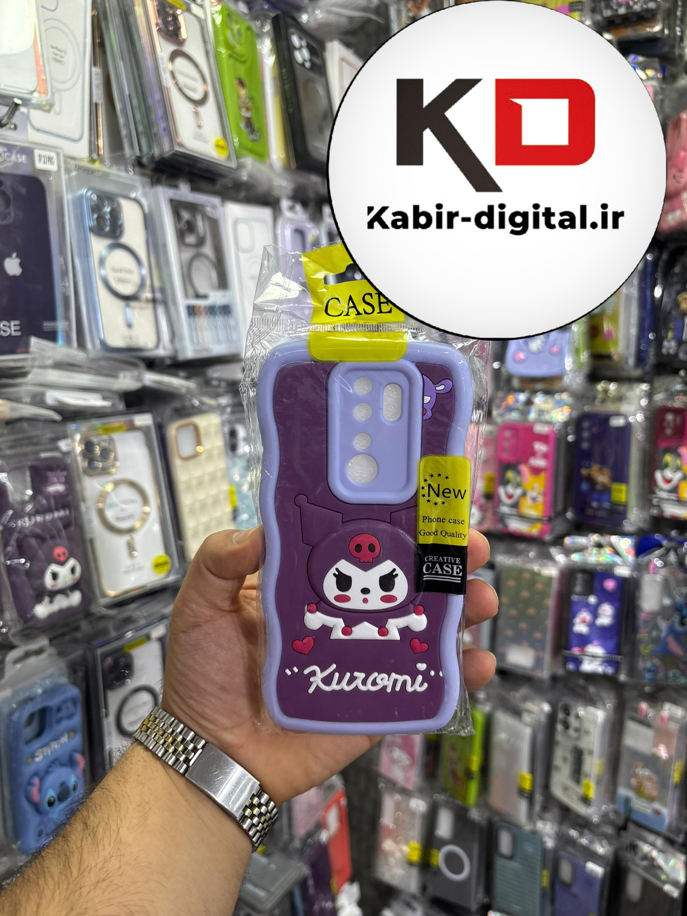قاب گوشی Note 8 Proشیائومی طرح سیلیکونی Solid عروسکی برجسته محافظ لنزدار