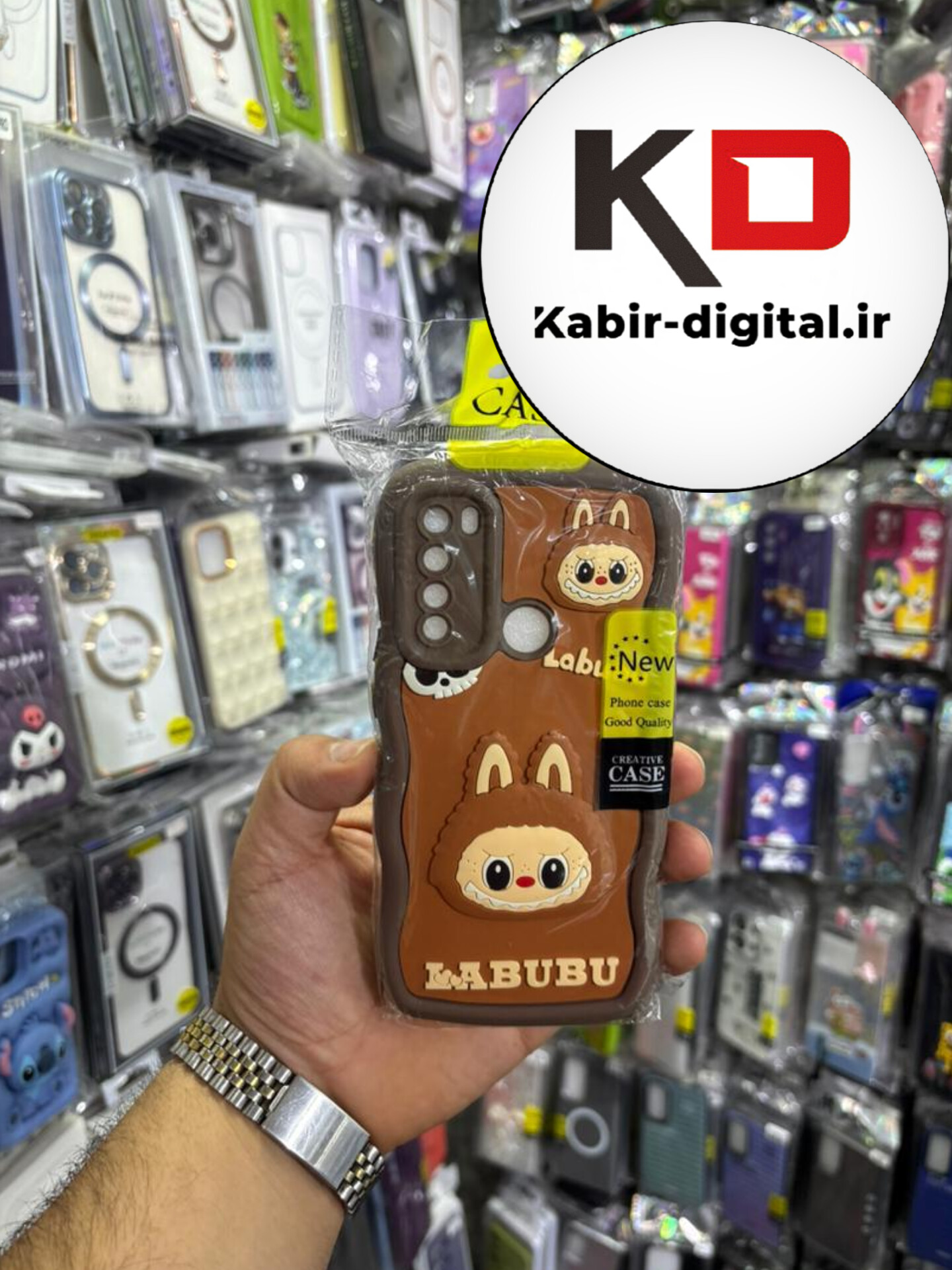 قاب گوشی Note 8 شیائومی طرح سیلیکونی Solid عروسکی برجسته محافظ لنزدار