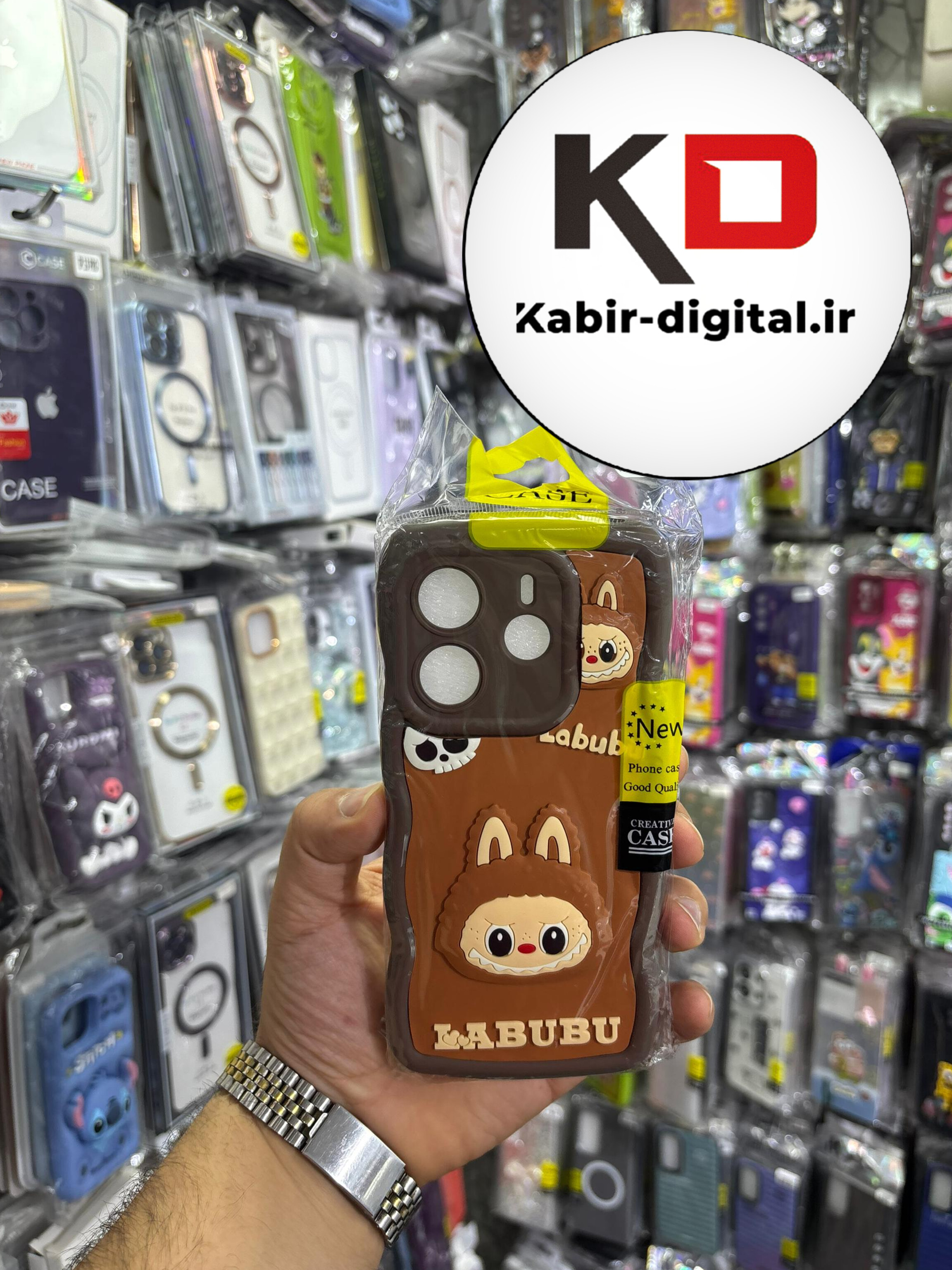 قاب گوشی Note 14 4g شیائومی طرح سیلیکونی Solid عروسکی برجسته محافظ لنزدار