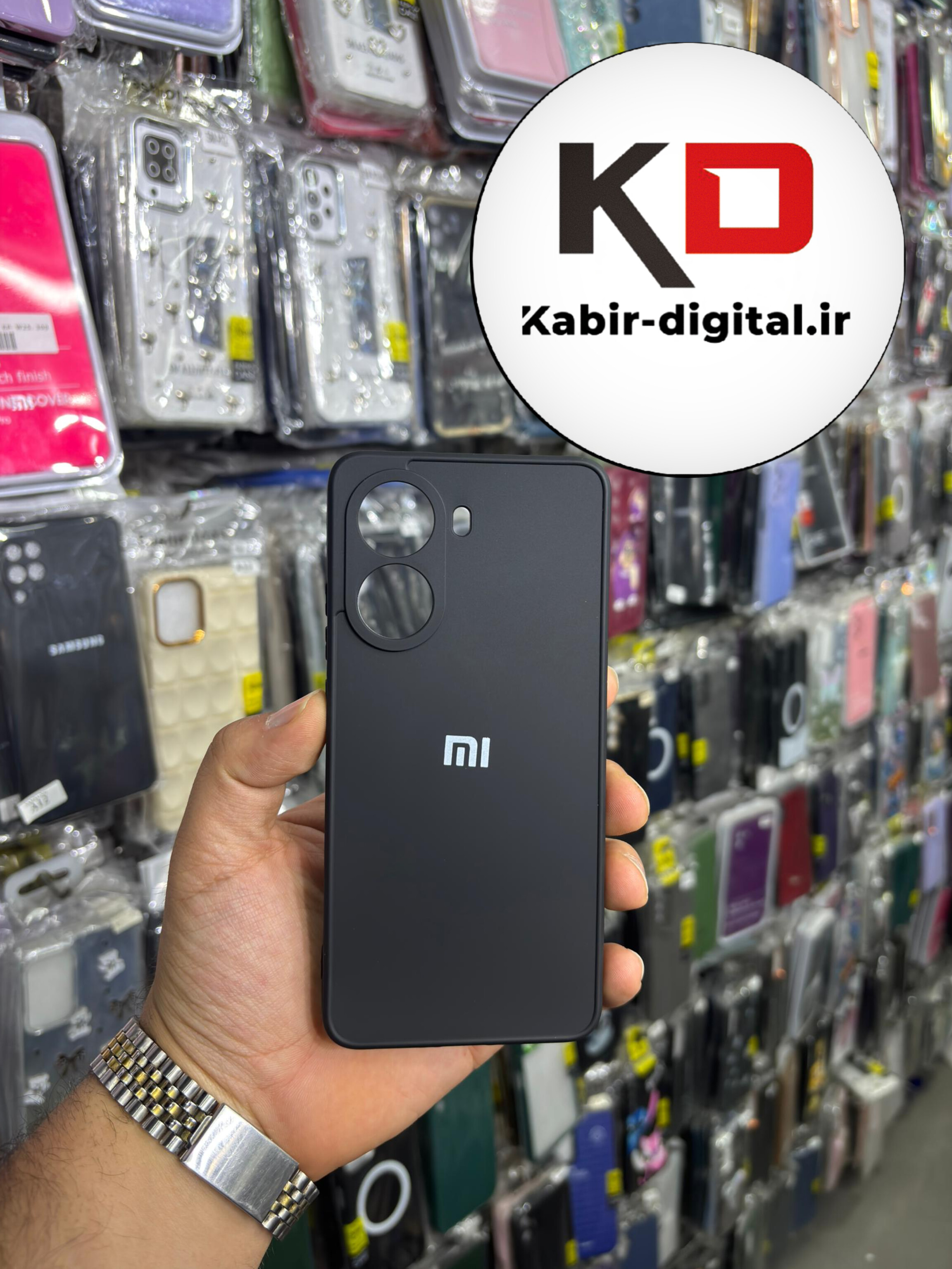 قاب گوشی Redmi turbo 4 5g / POCO X7 Pro شیائومی های کپی  زیربسته محافظ لنزدار مشکی