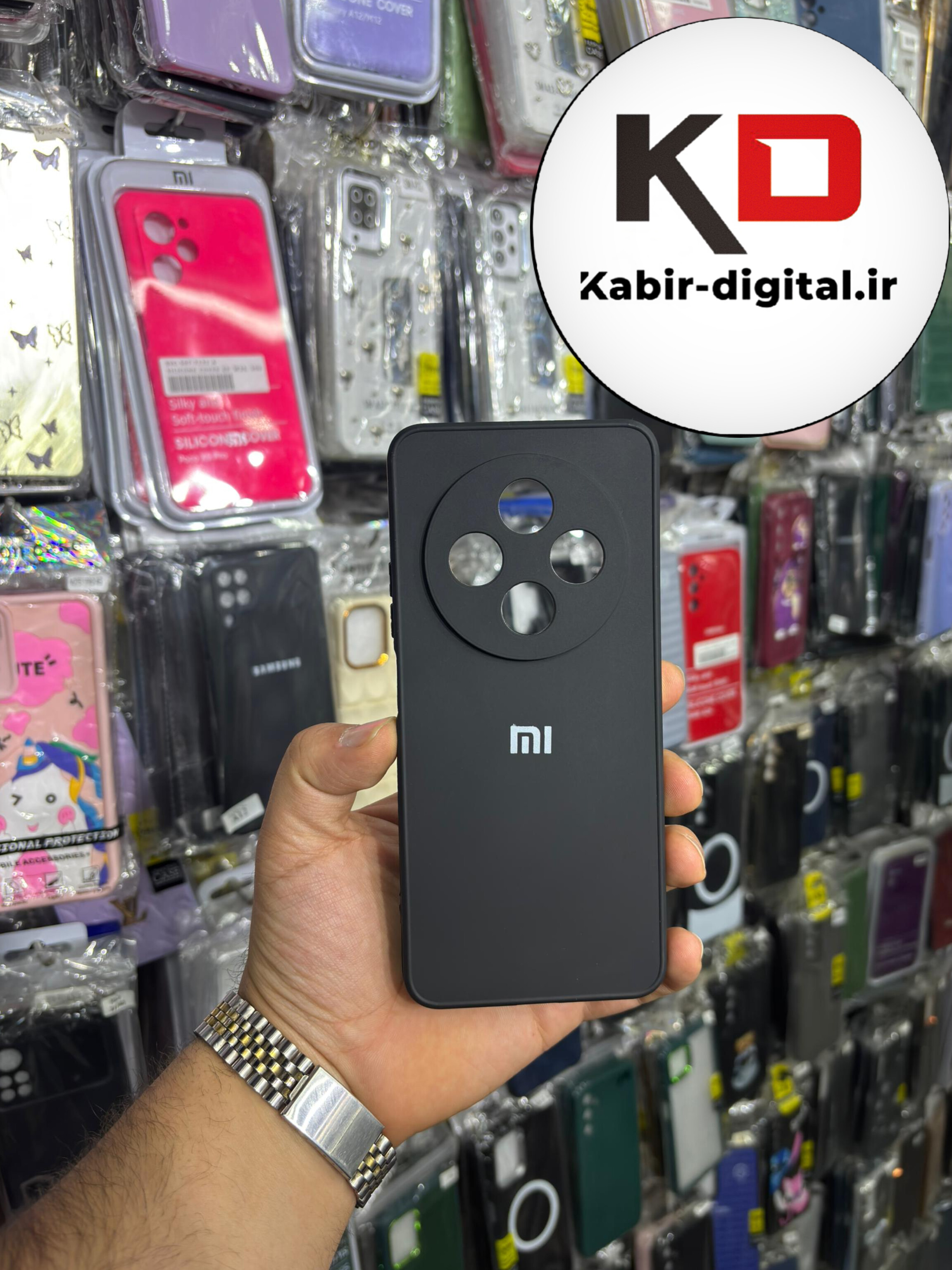 قاب گوشی Redmi 14C  / Redmi A4 / POCO C75 شیائومی سیلیکونی های کپی زیربسته محافظ لنزدار مشکی