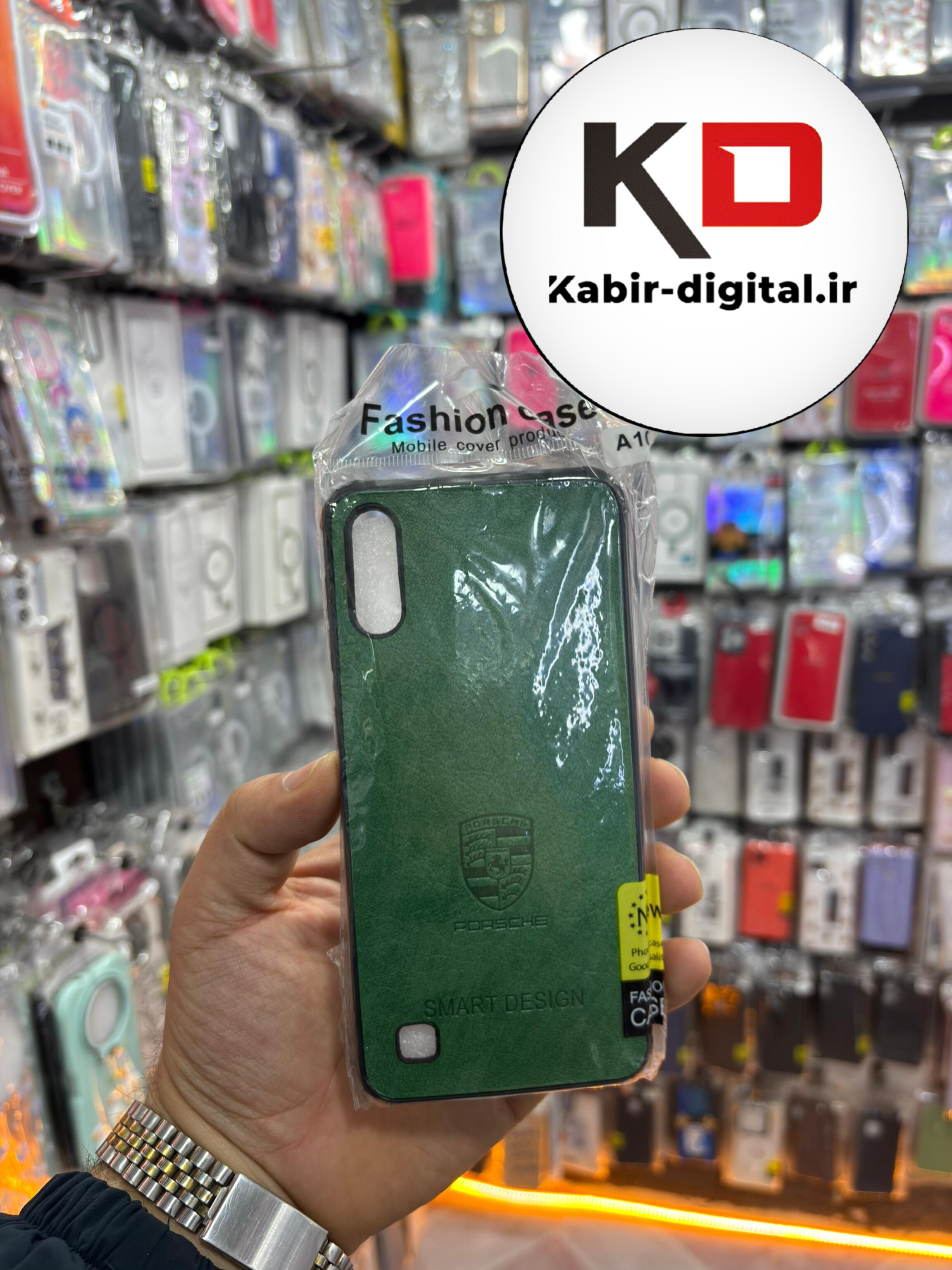 قاب گوشی Galaxy A10 سامسونگ طرح ژله ای چرمی ساده SMART DESIGN