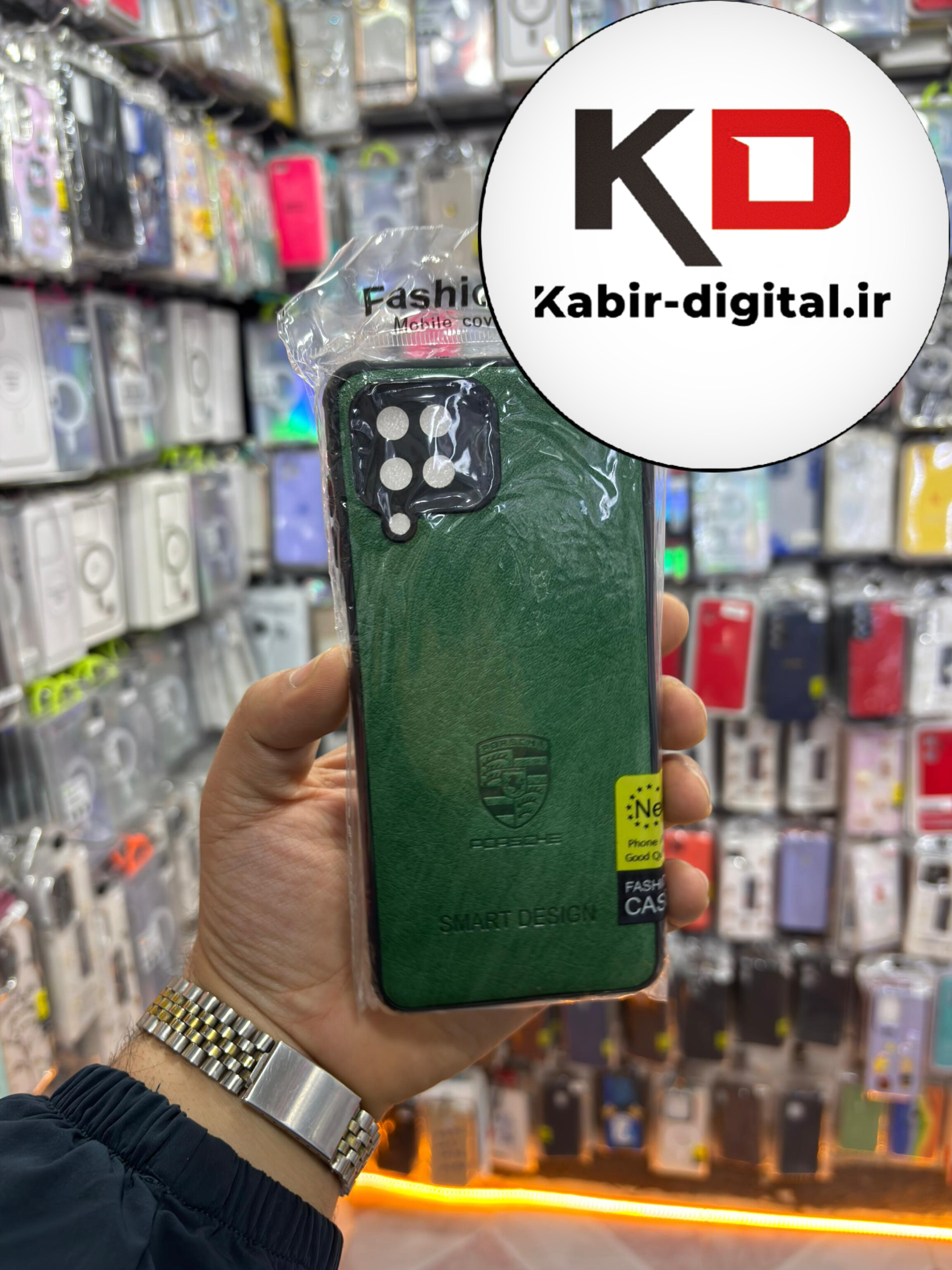 قاب گوشی Galaxy A12 / M12 سامسونگ طرح ژله ای چرمی ساده SMART DESIGN