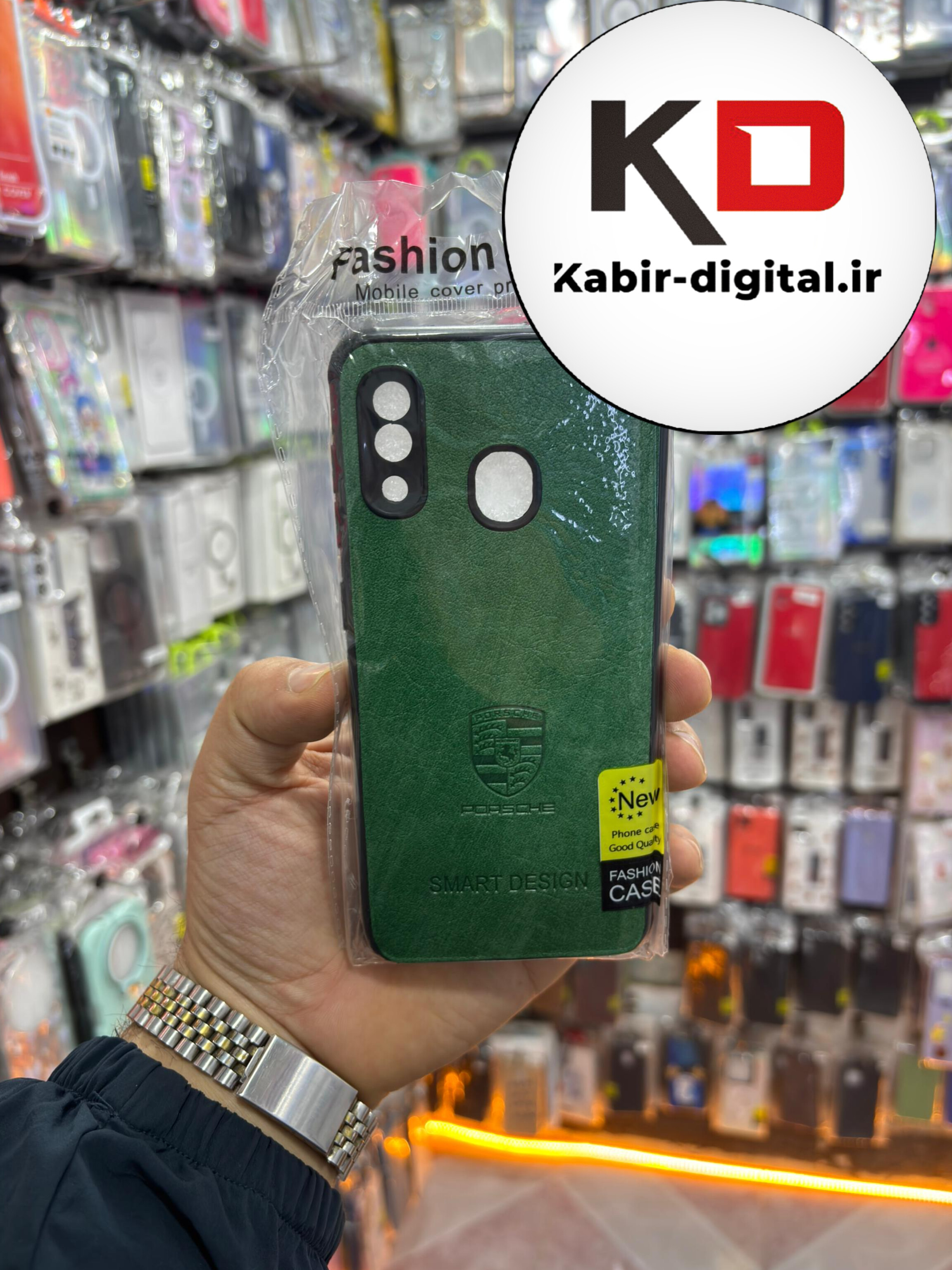 قاب گوشی Galaxy A20 /  A30 سامسونگ طرح ژله ای چرمی ساده SMART DESIGN