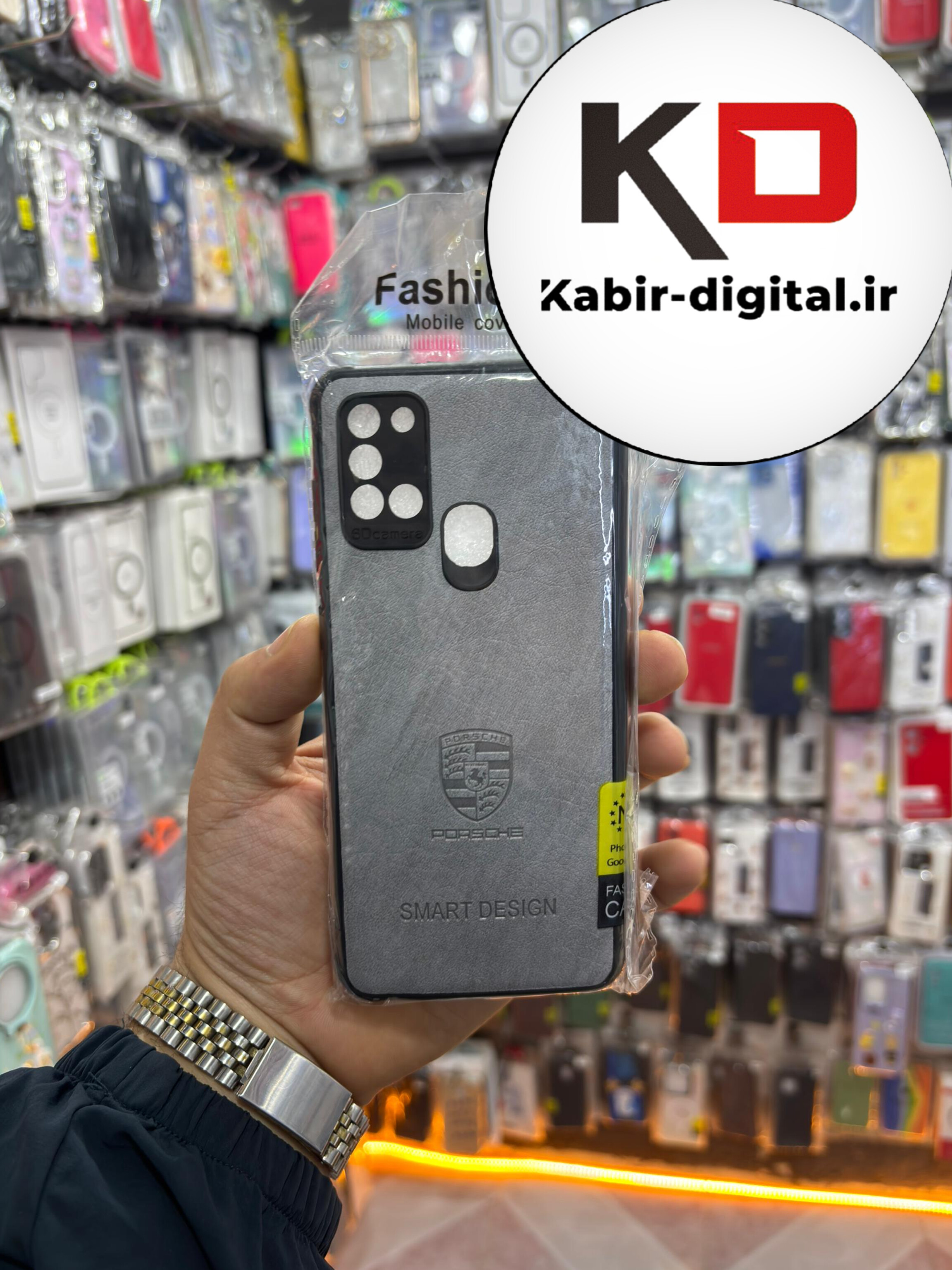 قاب گوشی Galaxy A21s سامسونگ طرح ژله ای چرمی ساده SMART DESIGN