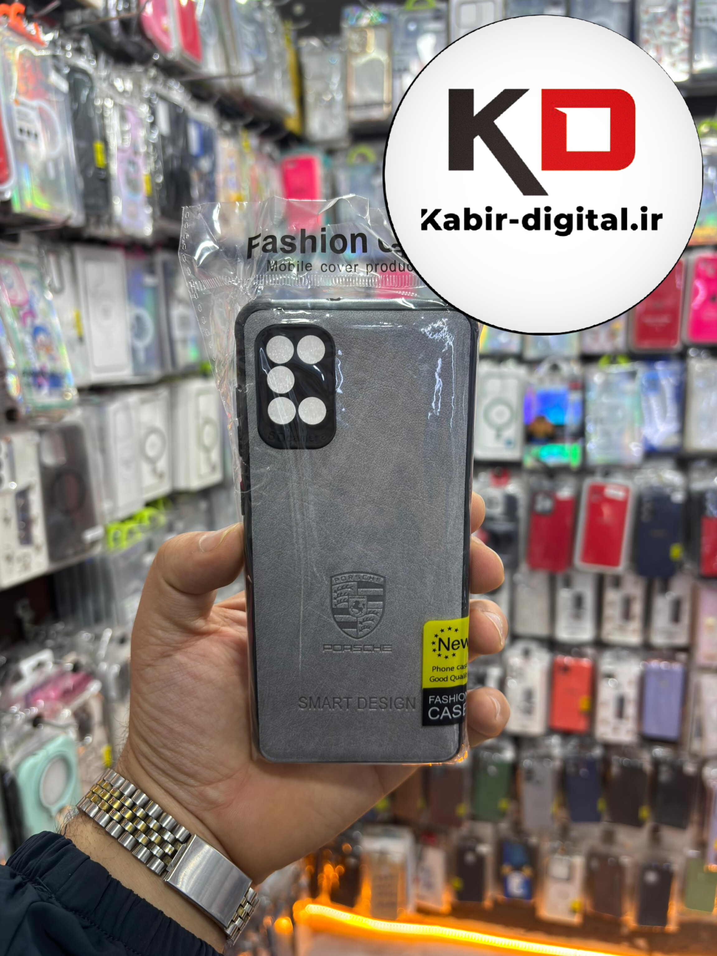 قاب گوشی Galaxy A31 سامسونگ طرح ژله ای چرمی ساده SMART DESIGN