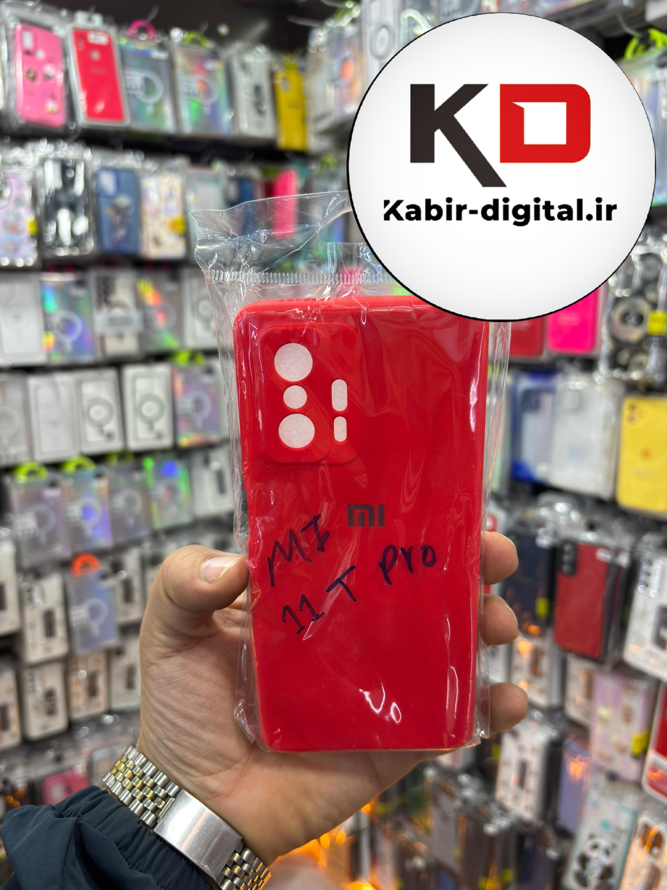 قاب گوشی MI 11T Pro / Mi 11T  شیائومی سیلیکونی زیر بسته های کپی محافظ لنز دار