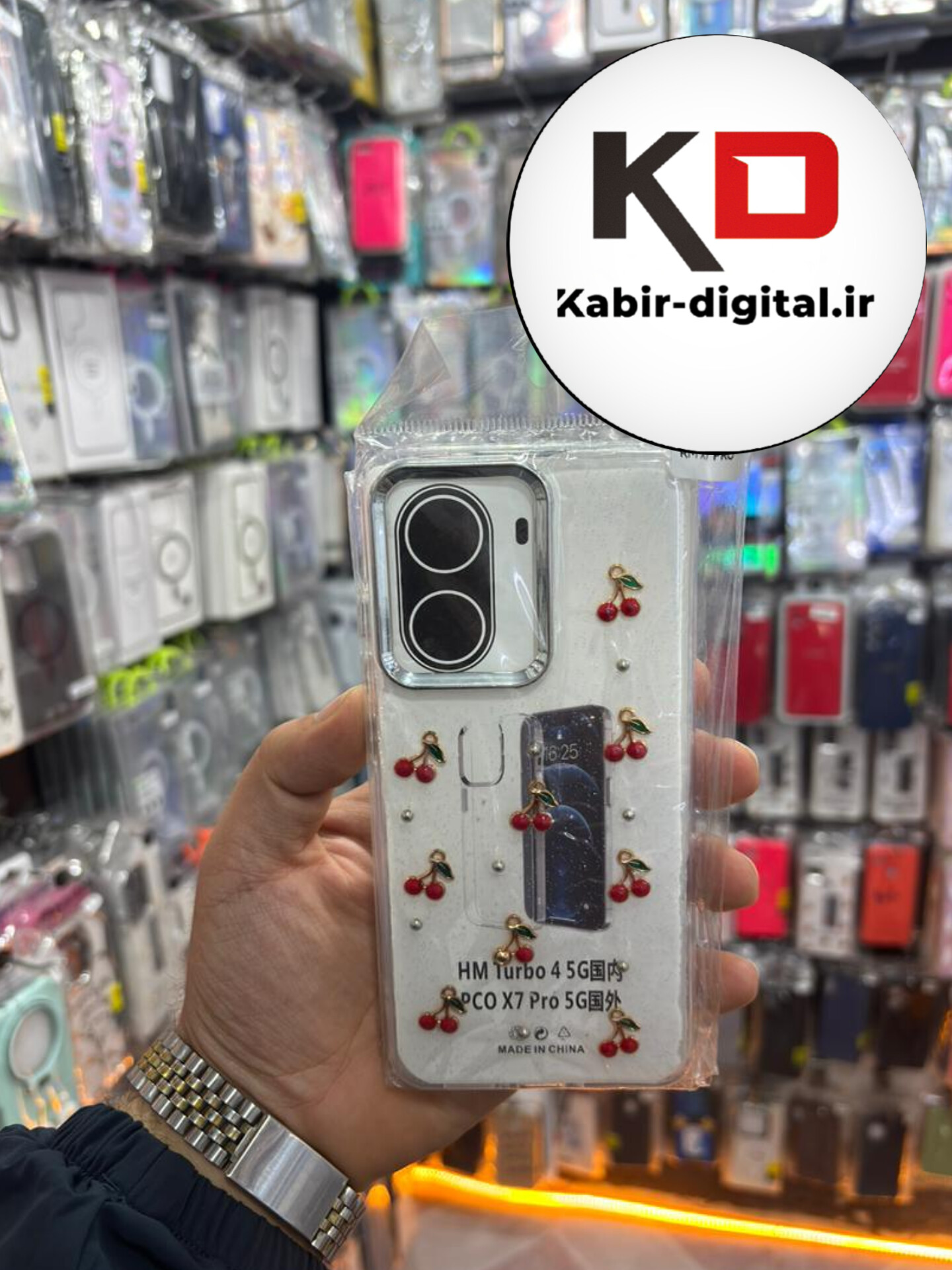 قاب گوشی Redmi Turbo 4 5g   / POCO X7 Proشیائومی لاکچری شفاف رزینی طرح شاین لنز کرومی