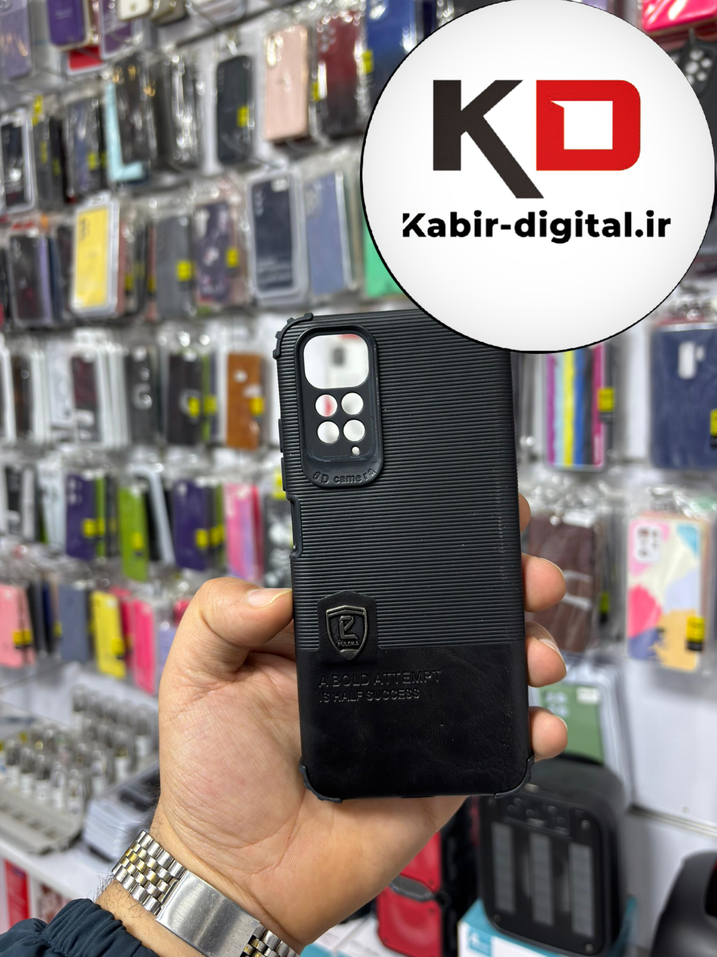 قاب گوشی Note 11/ Note 11s  شیائومی شیائومی اورجینال پولوکا PULOKA ضد ضربه چرمی کپسولی محافظ لنز دار