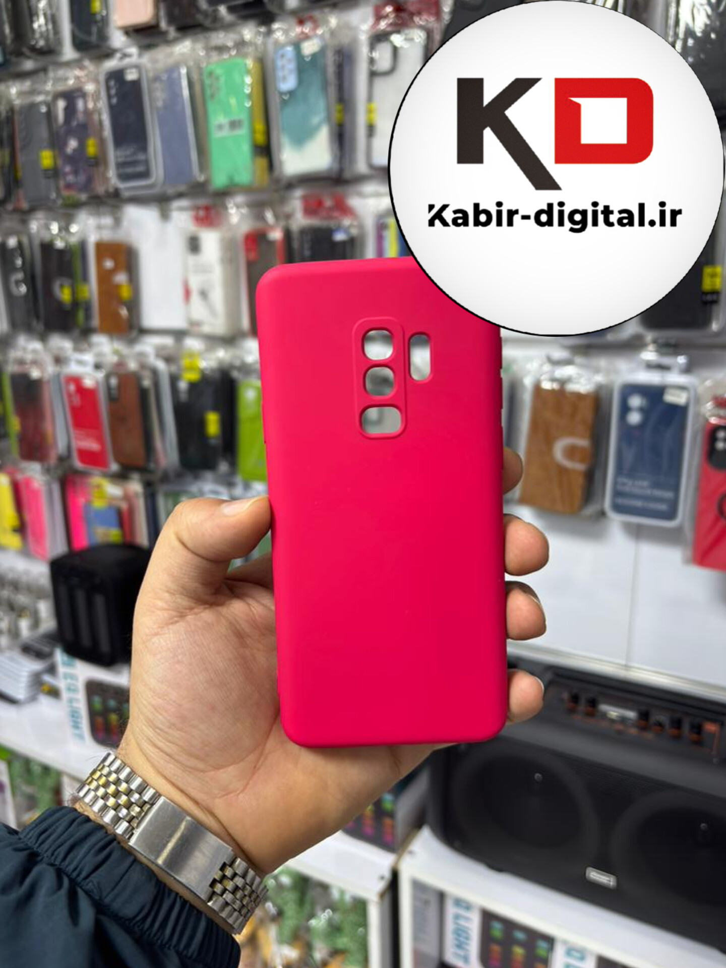 قاب گوشی Galaxy S9 Plus سامسونگ سیلیکونی اورجینال های کپی درجه یک زیربسته محافظ لنزدار