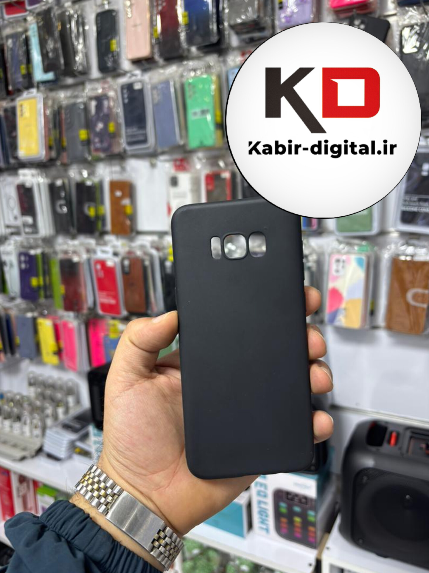قاب گوشی Galaxy S8 Plus سامسونگ سیلیکونی اورجینال های کپی  درجه یک زیربسته محافظ لنزدار