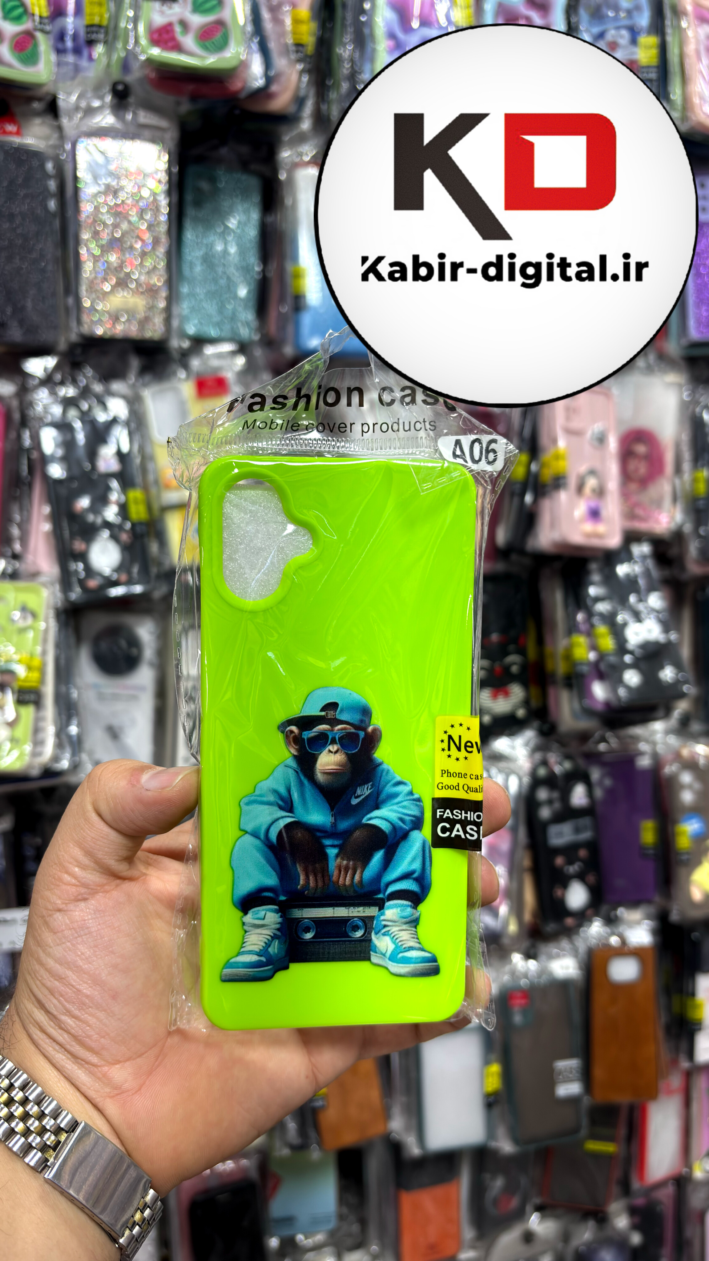 قاب گوشی قاب گوشی Galaxy A06 سامسونگ طرح سیلیکونی Solid عروسکی کارتونی فانتزی چاپی درجه یک