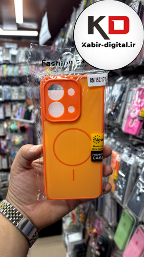 قاب گوشی Redmi 15C / POCO C85 شیائومی سیلیکونی زیر بسته اورجینال پاک کنی طرح مگ سیف