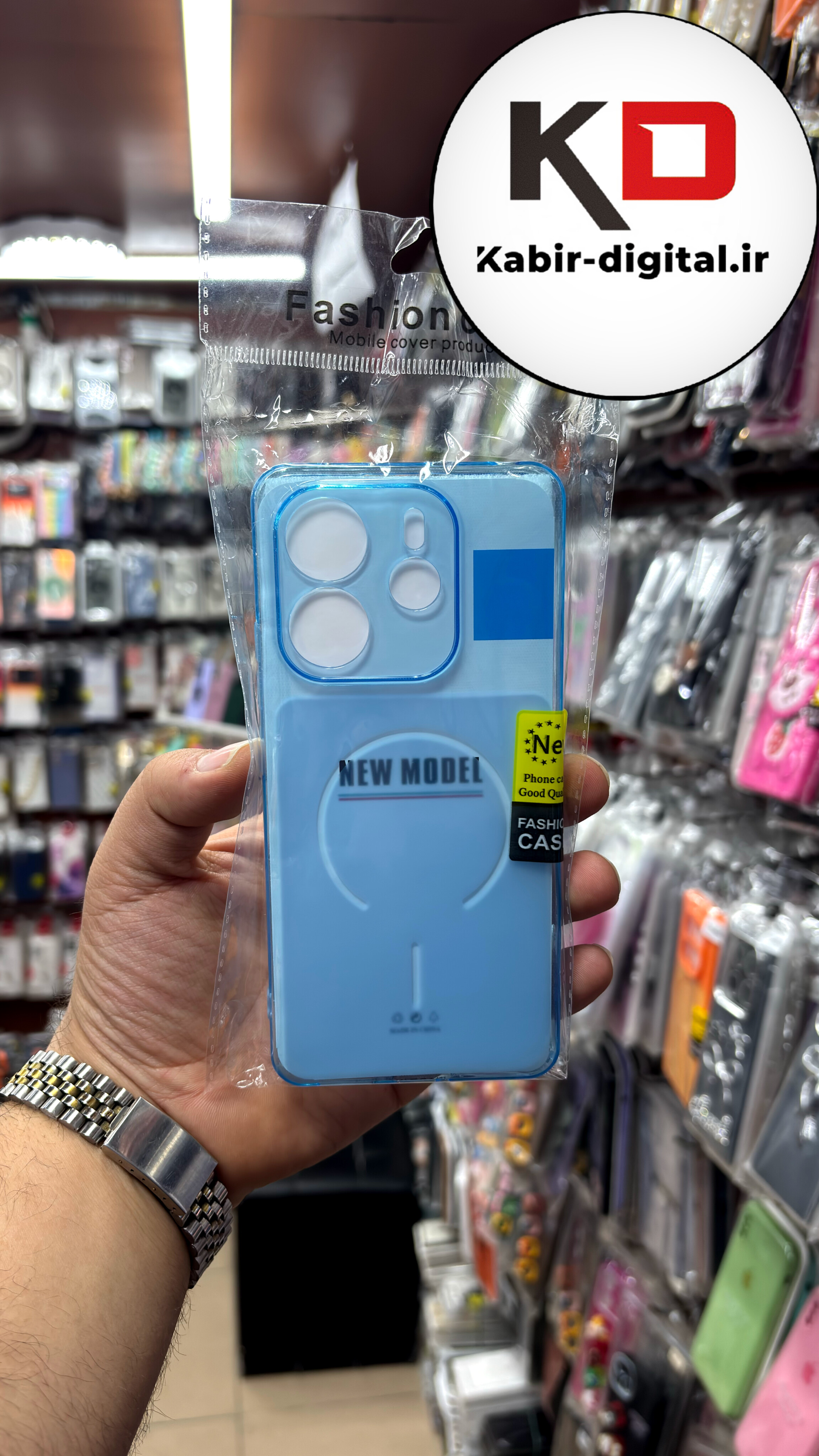 قاب گوشی Redmi Note 14 4g شیائومی سیلیکونی ژله‌ای شفاف رنگی طرح مگ سیف