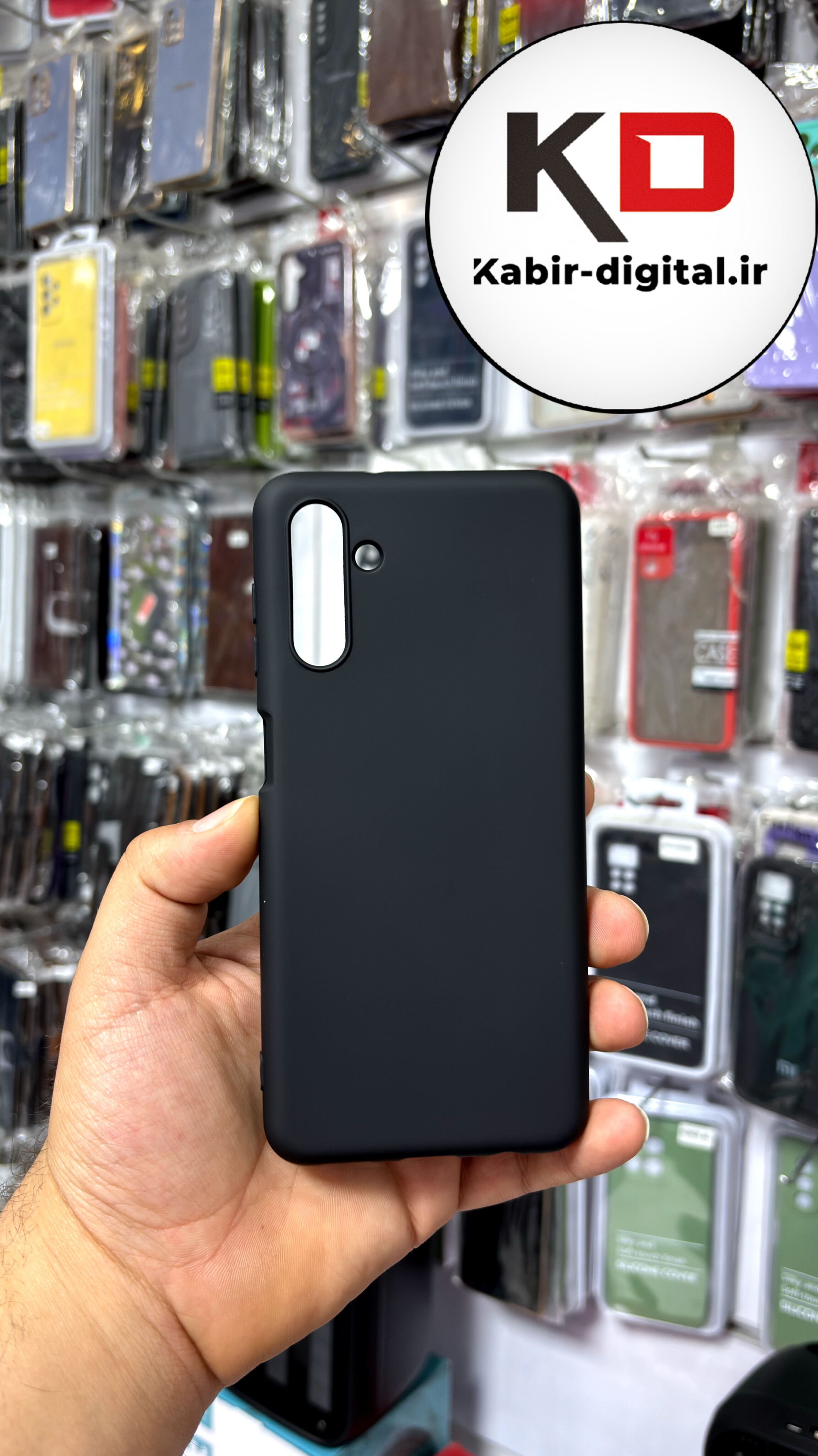 قاب گوشی Galaxy M23 سامسونگ طرح سیلیکونی اورجینال های کپی درجه یک زیربسته مشکی