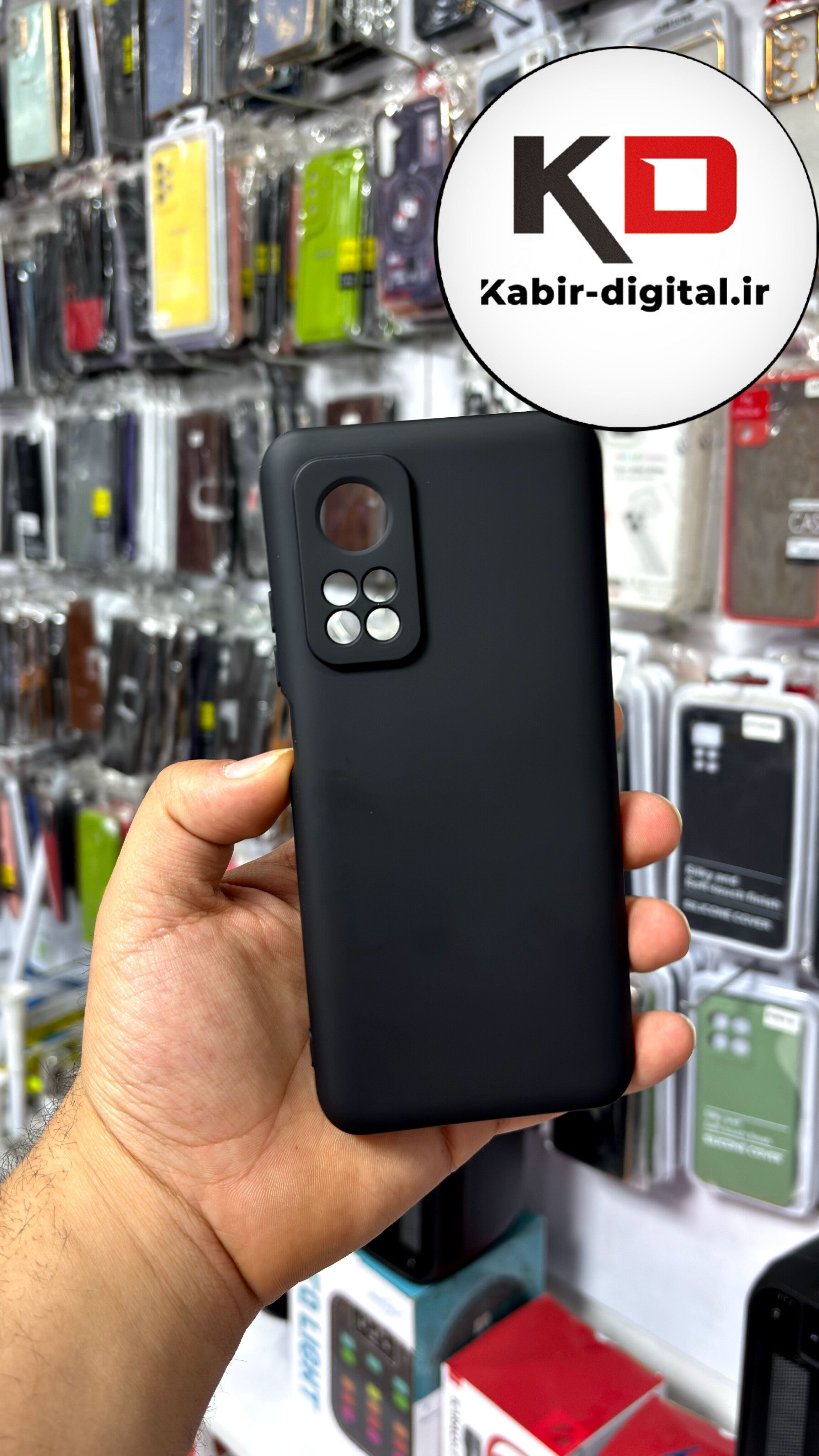 قاب گوشی  Mi Note 10T / Mi Note 10T Pro شیائومی سیلیکونی های کپی زیر بسته محافظ لنزدار مشکی
