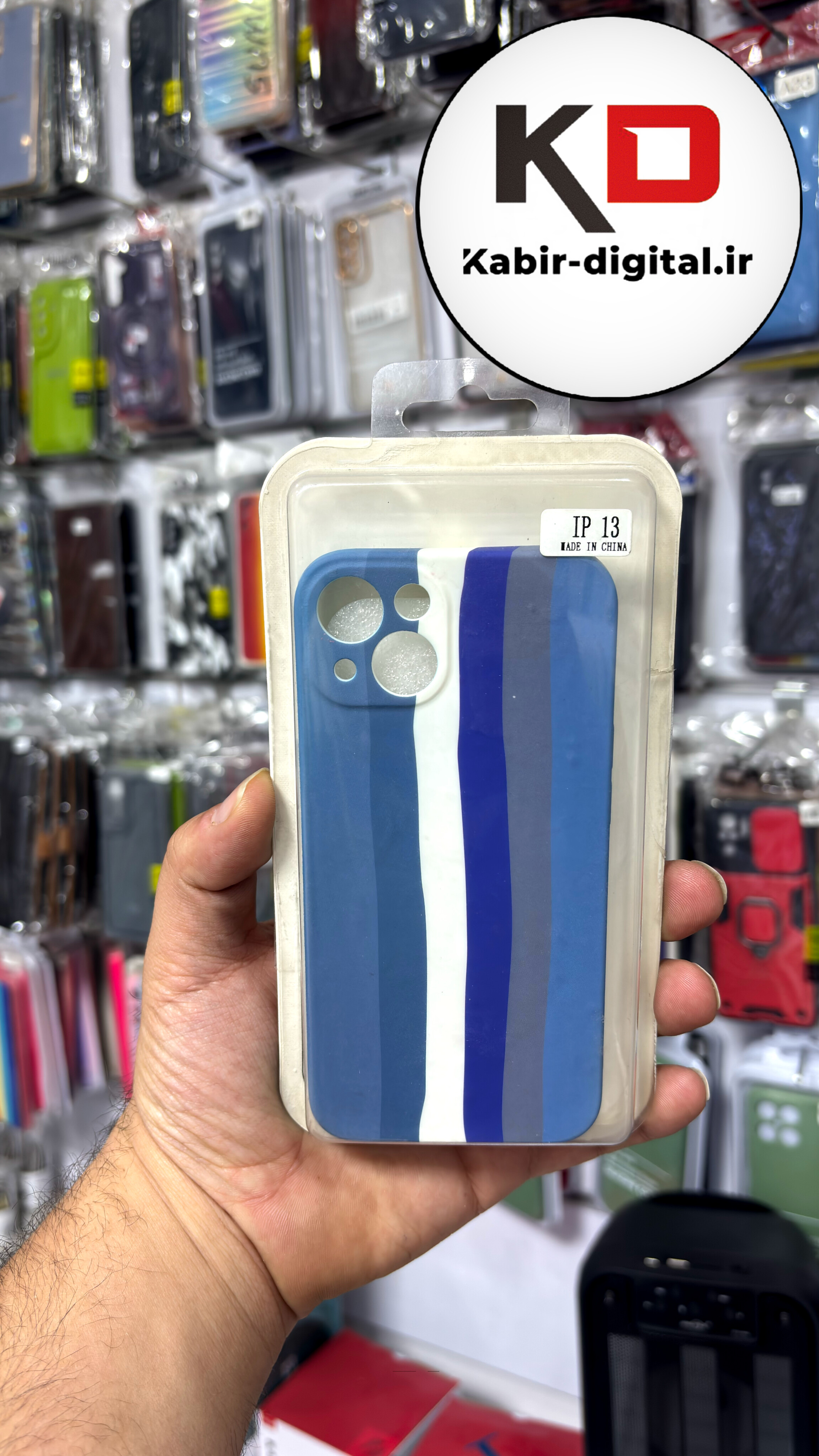 قاب گوشی iPhone 13/14/ آیفون سیلیکونی اورجینال پاک کنی رنگین کمان درجه یک زیربسته محافظ لنز دار