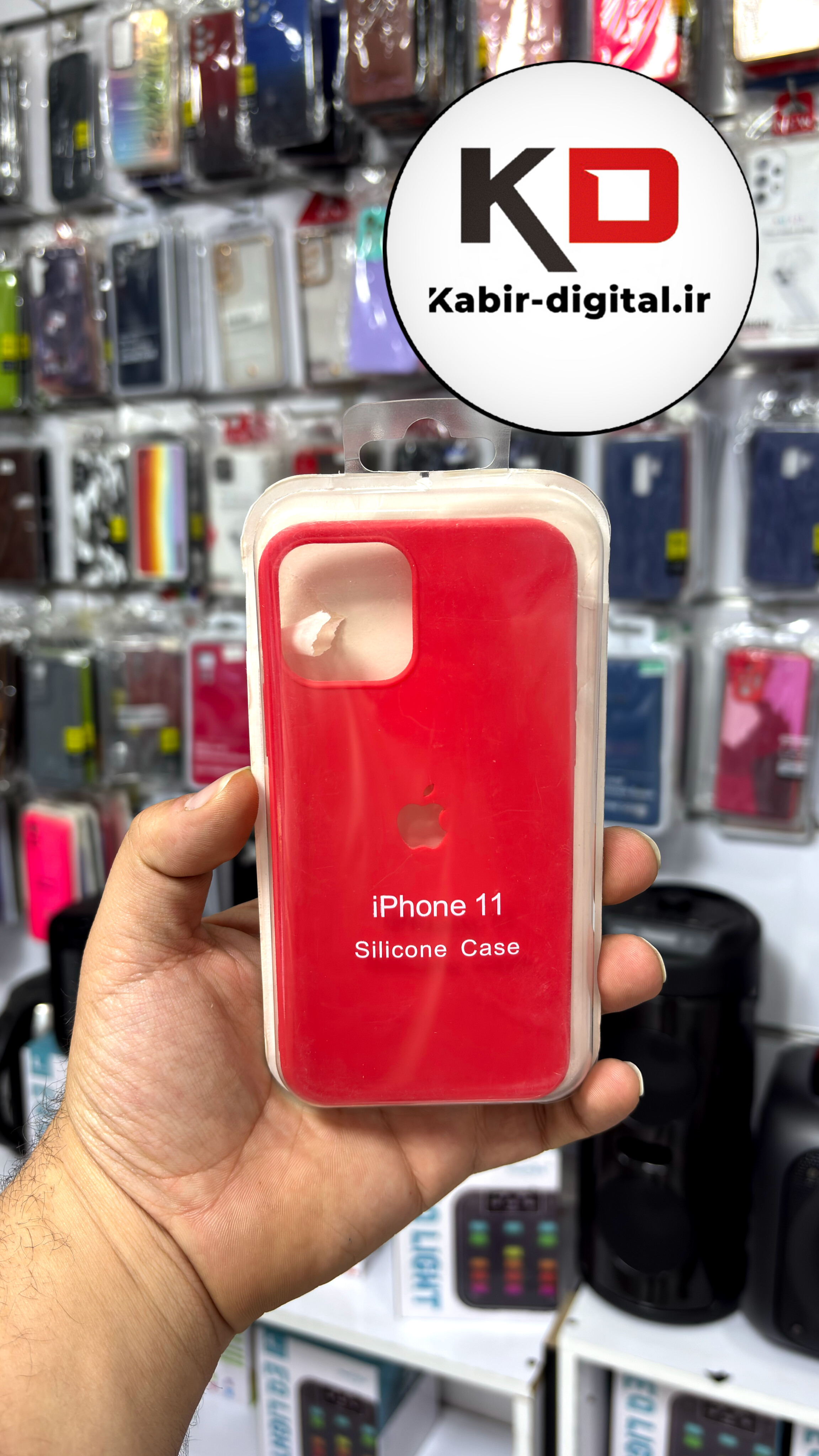 قاب گوشی iPhone 11 آیفون سیلیکونی اورجینال پاک کنی درجه یک زیربسته