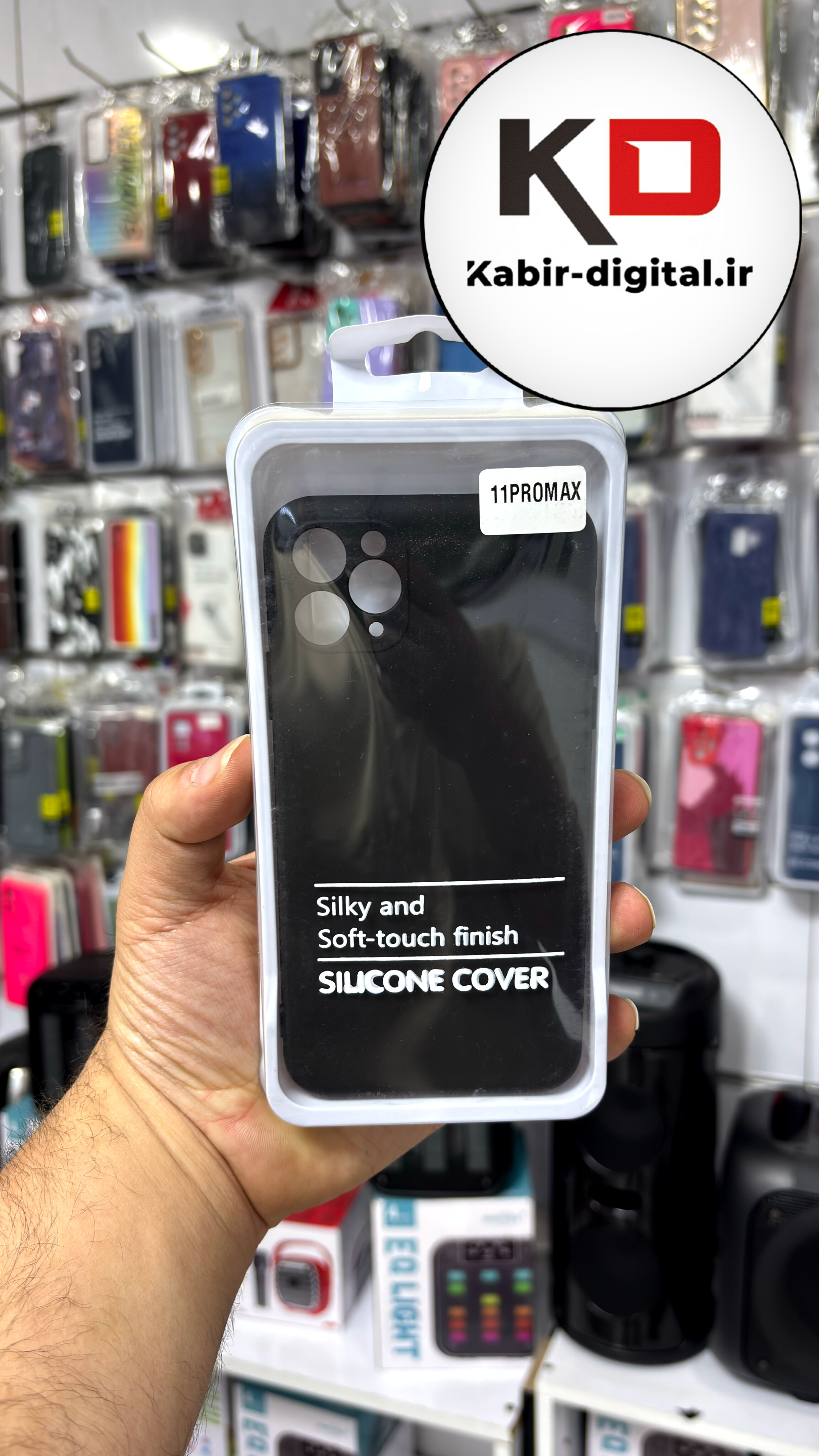 قاب گوشی iPhone 11 Pro Max آیفون سیلیکونی اورجینال پاک کنی درجه یک زیربسته محافظ لنز دار