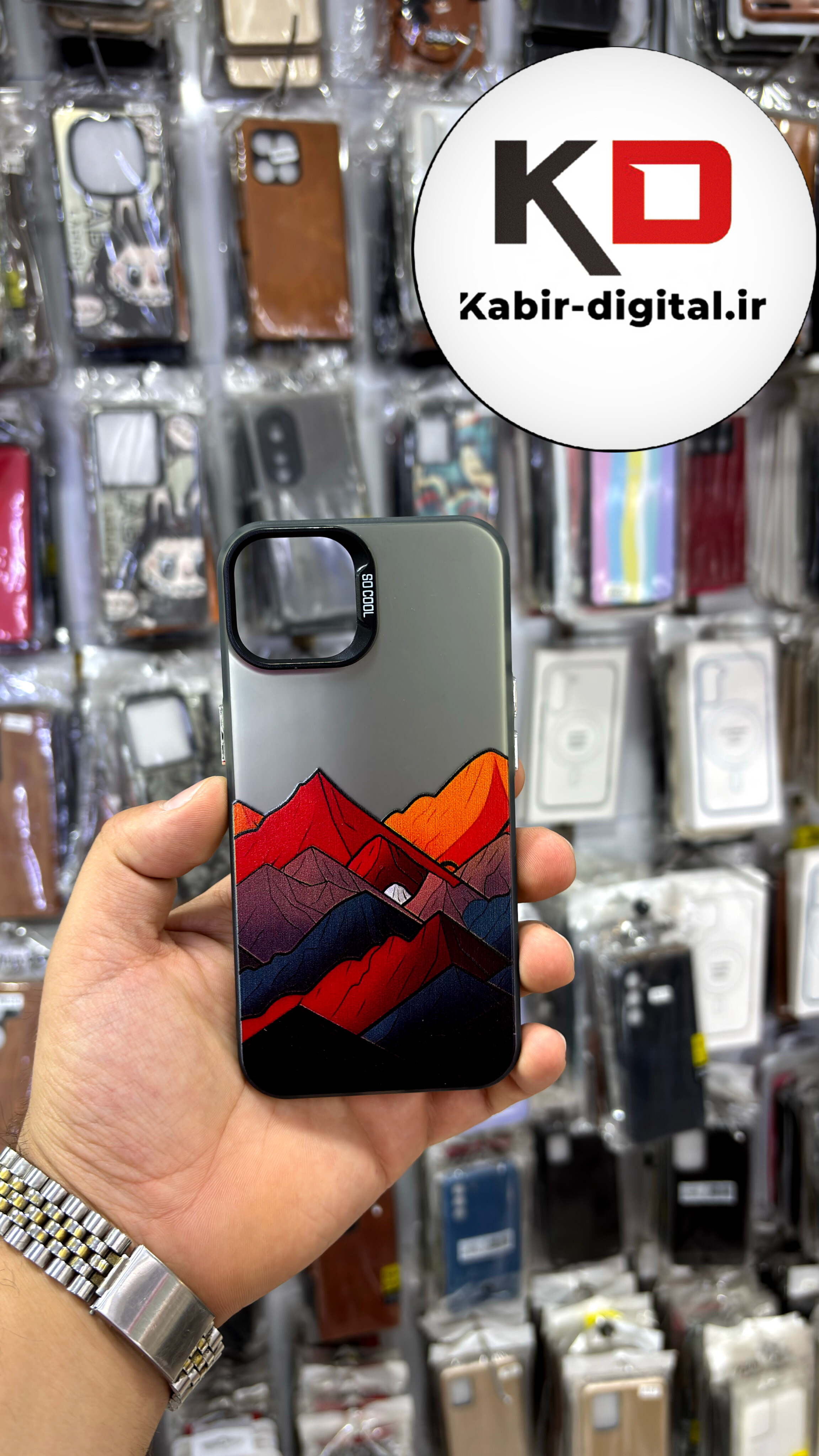 قاب گوشی  iPhone 12 Pro Max آیفون So CooL سوکول اورجینال فانتزی طرح کوه فانتزی