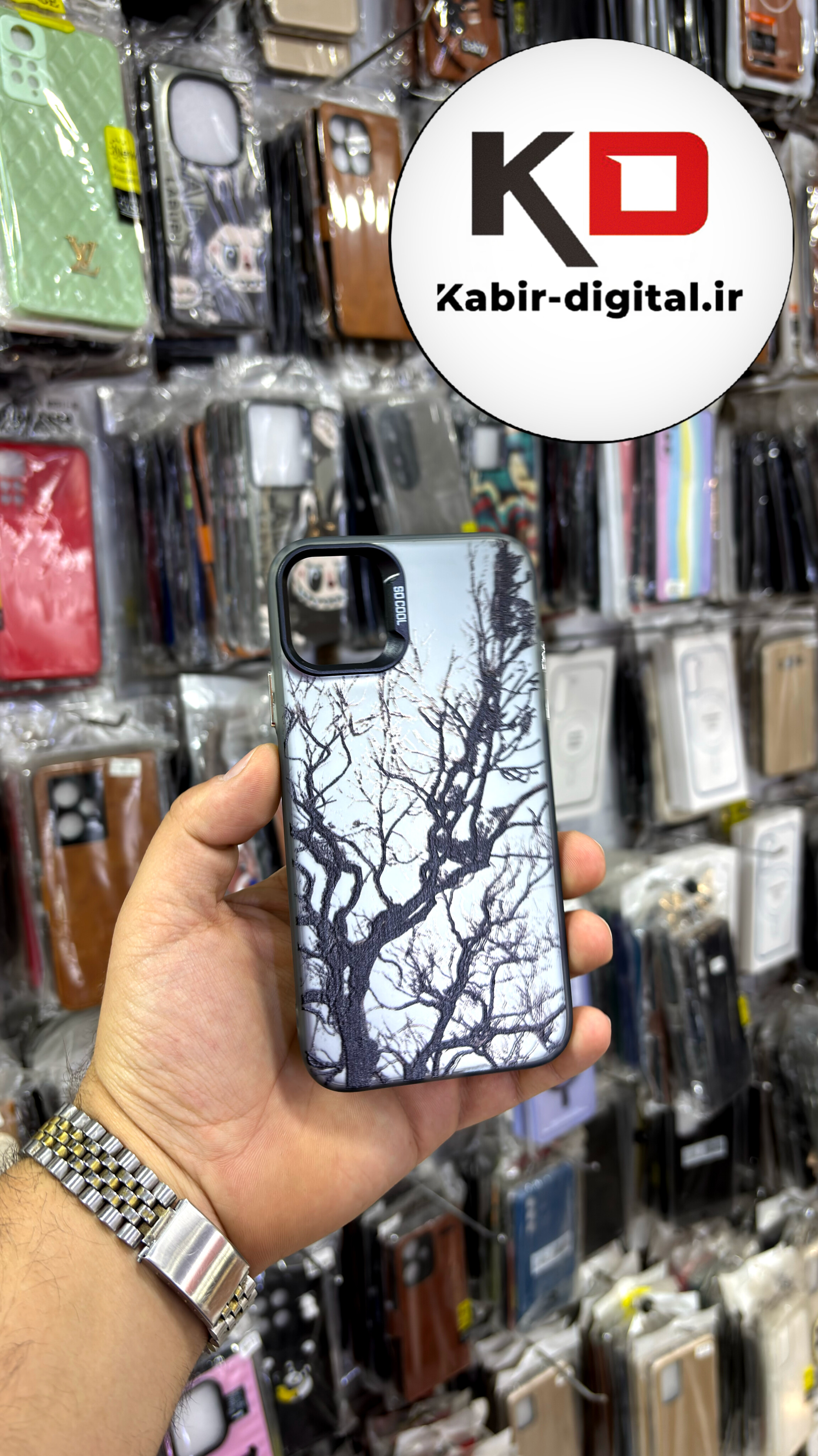 قاب گوشی  iPhone 11 آیفون So CooL سوکول اورجینال فانتزی طرح فانتزی شاخه درخت