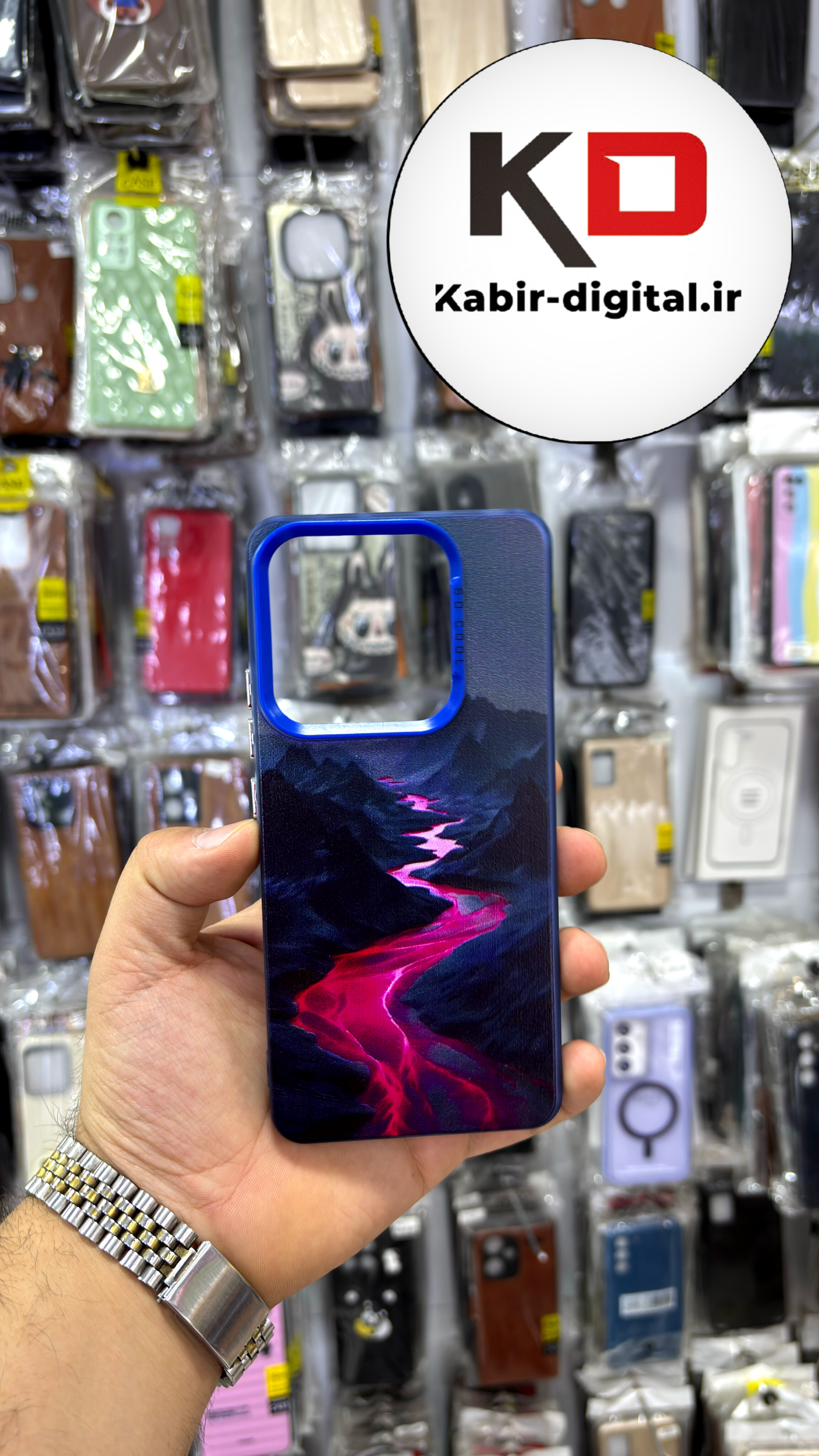 قاب گوشی Redmi Note 14 4G شیائومی So CooL سوکول اورجینال فانتزی دور مات دکمه کرومی طرح کوه