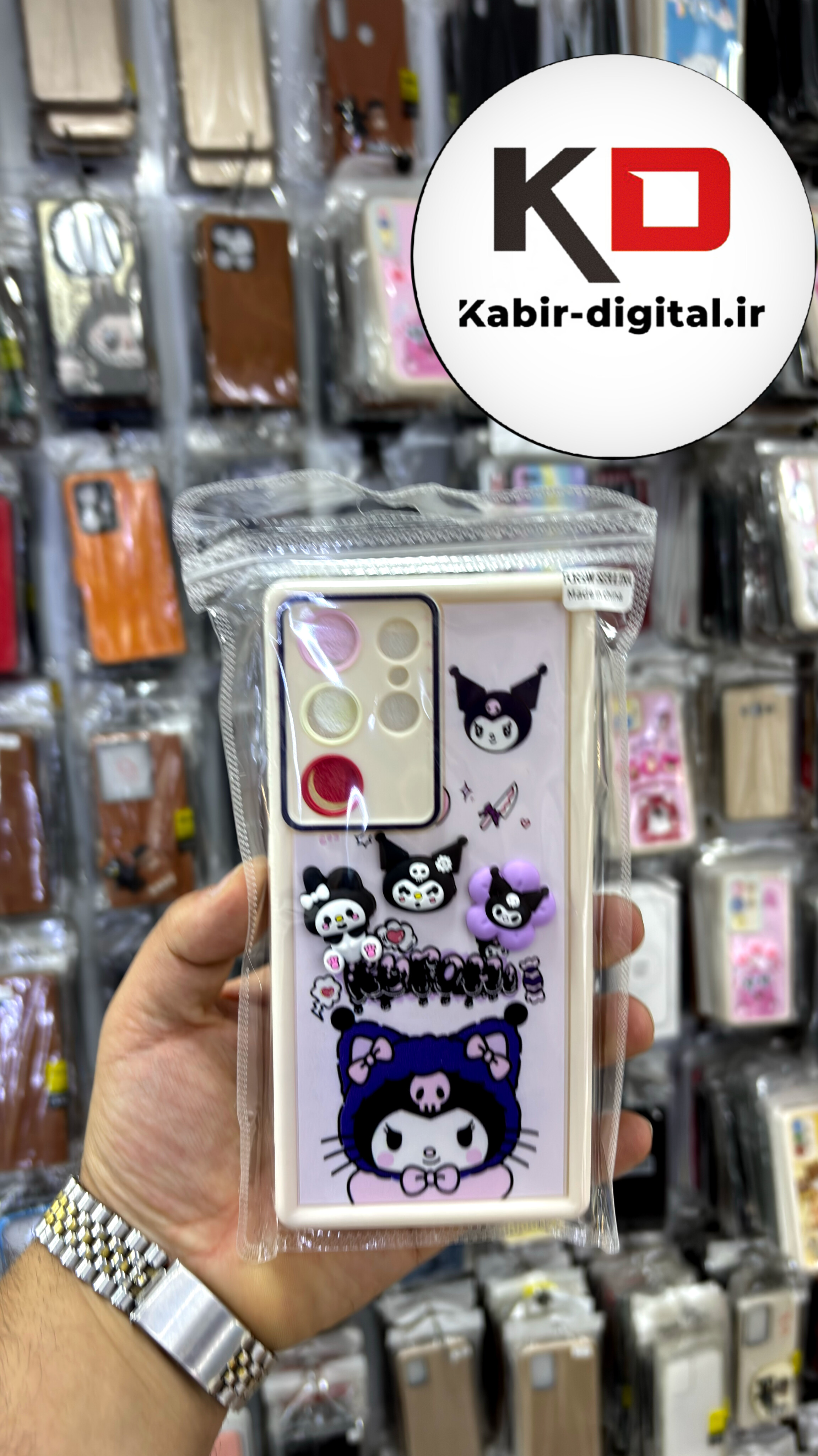 قاب گوشی Galaxy S25 Ultraسامسونگ  طرح سیلیکونی Solid عروسکی برجسته محافظ لنز دار طرح کرومی
