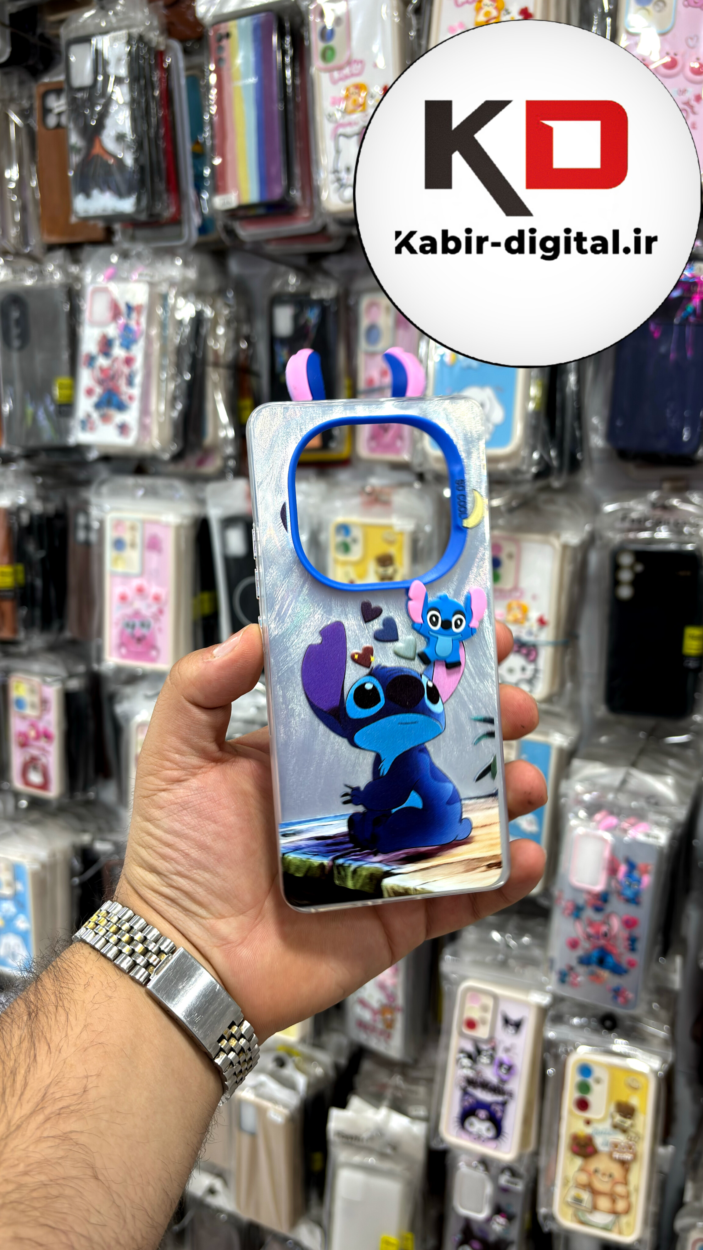 قاب گوشی Redmi Note 14 Pro 4G /Note 14 Pro 5G / Note 14 Pro Plus/ POCO X7 شیائومی So Cool عروسکی گوشدار برجسته استیج نقره ای