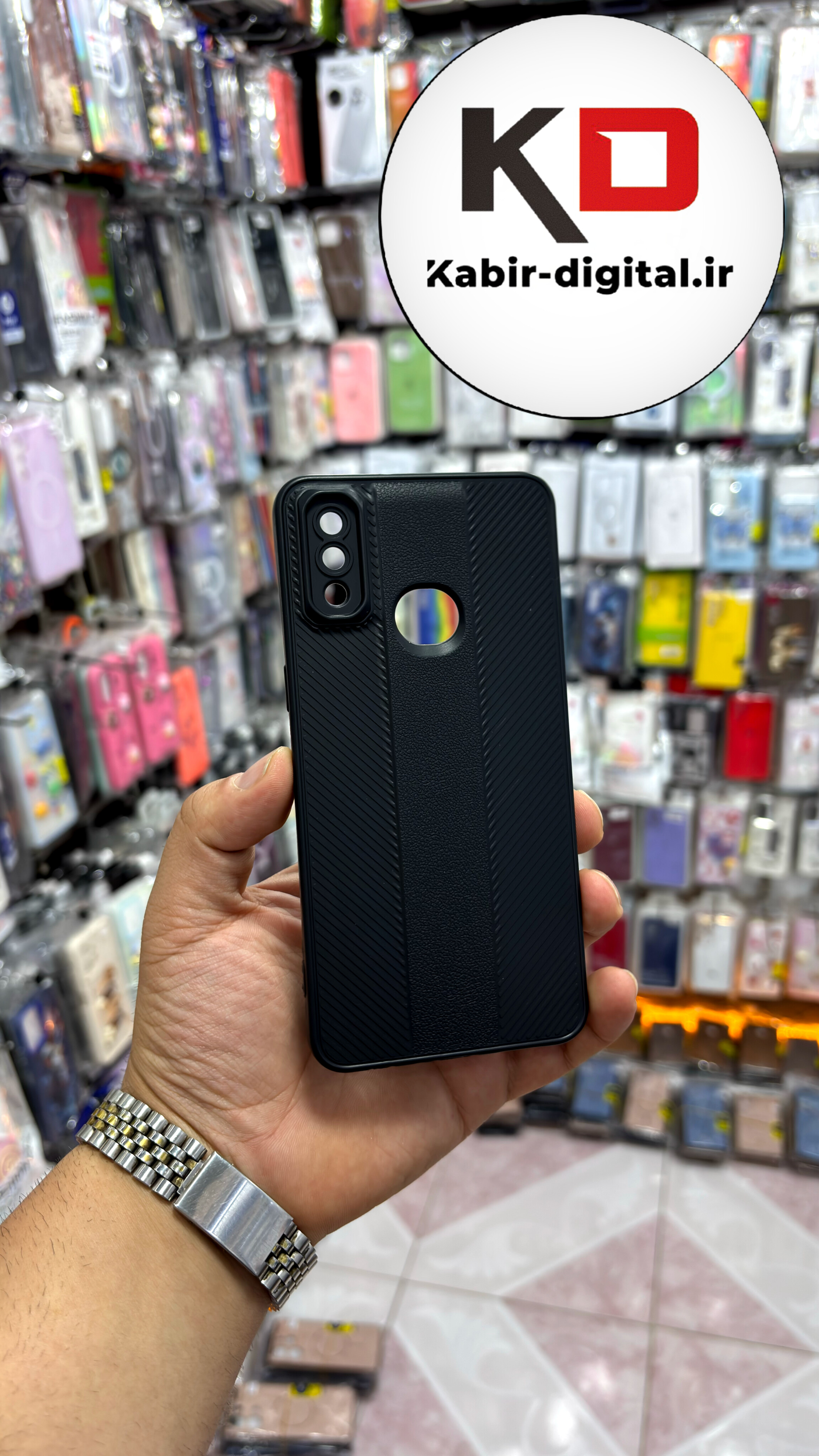 قاب گوشی A10S  سامسونگ Carbon Case سیلیکونی ایربگ دار ضد ضربه طرح کربن محافظ لنز دار مشکی
