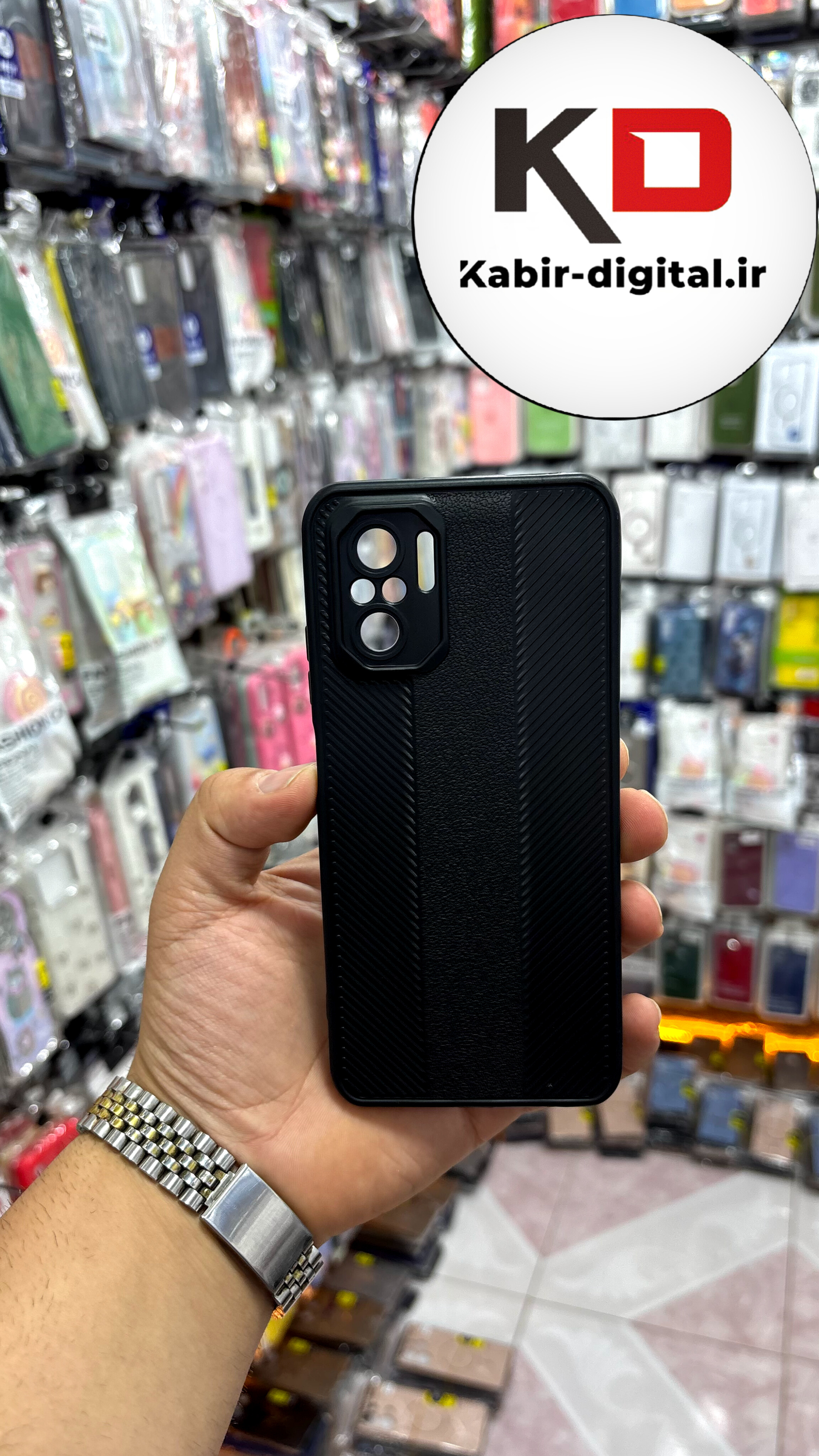 قاب گوشی Redmi Note 10 4G  شیائومی Carbon Case سیلیکونی ایربگ دار ضد ضربه طرح کربن محافظ لنز دار مشکی
