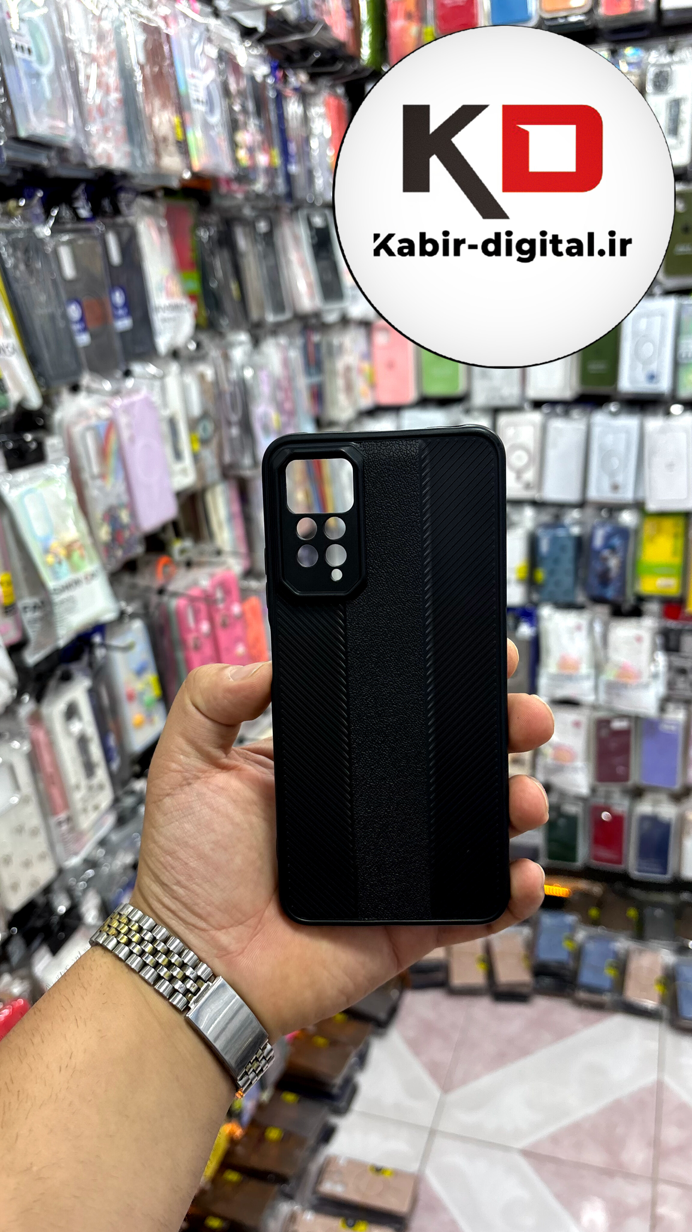 قاب گوشی Redmi Note 11 Pro 4G  شیائومی Carbon Case سیلیکونی ایربگ دار ضد ضربه طرح کربن محافظ لنز دار مشکی