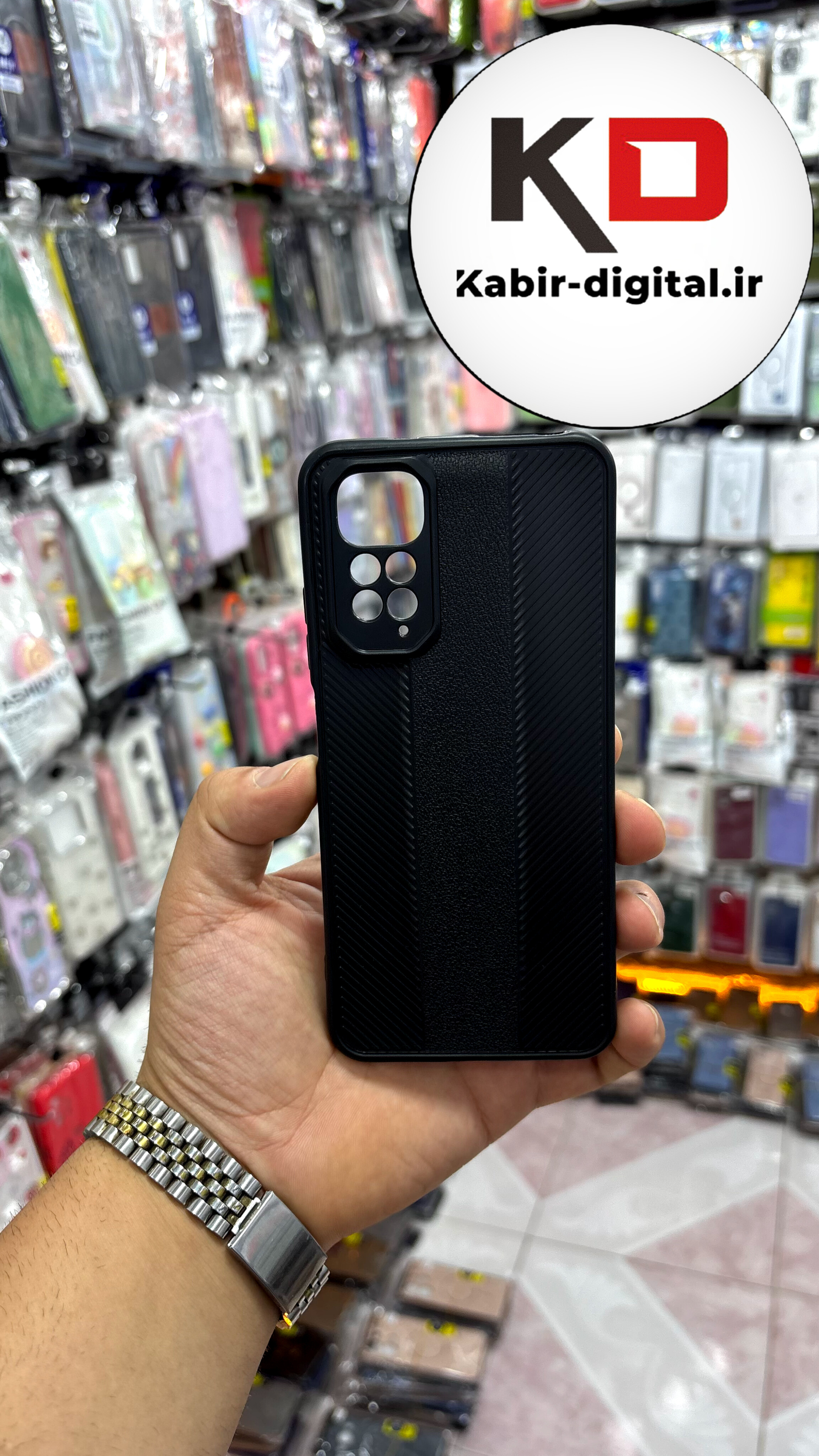 قاب گوشی Redmi Note 11 4G  شیائومی Carbon Case سیلیکونی ایربگ دار ضد ضربه طرح کربن محافظ لنز دار مشکی