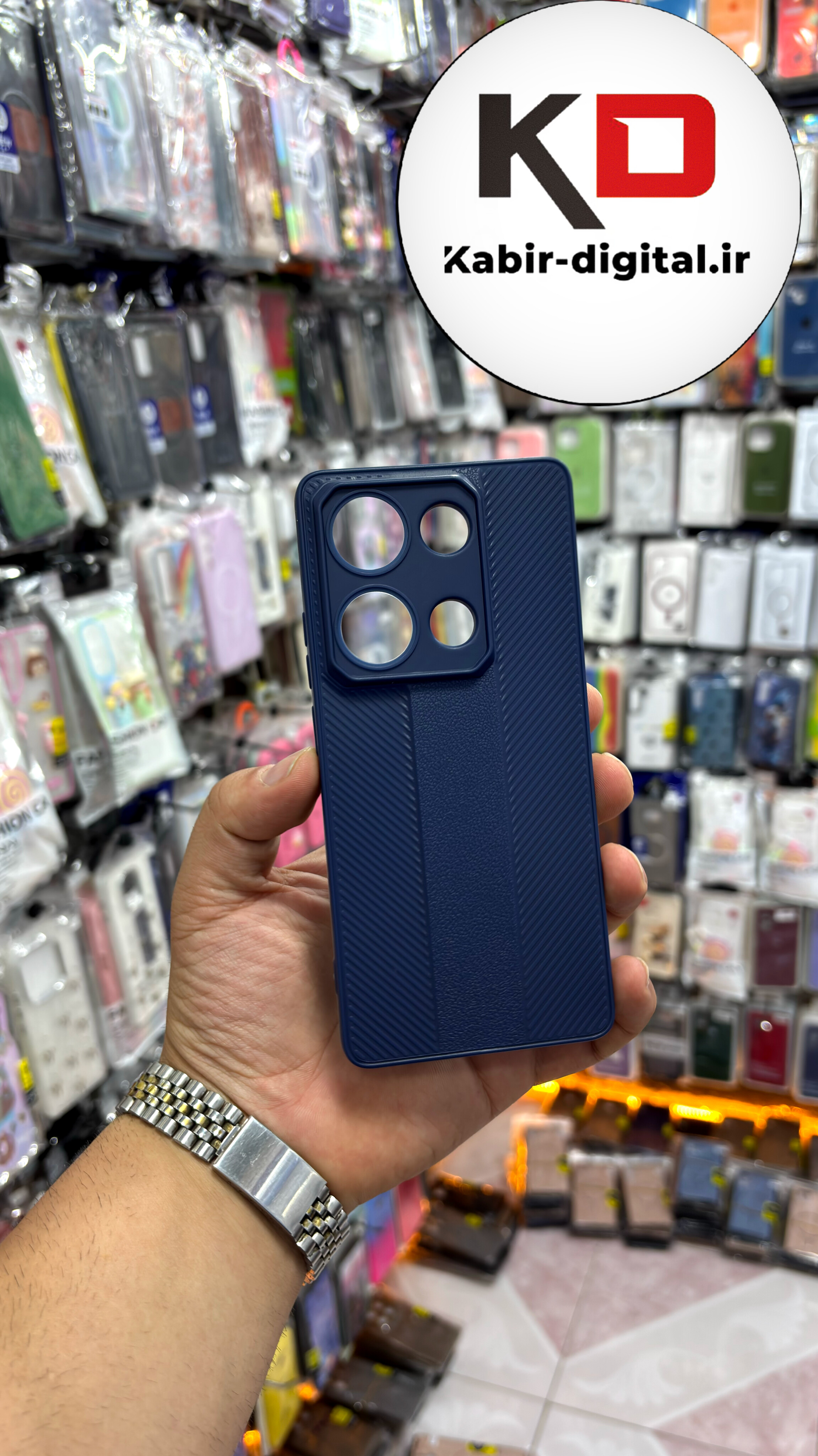 قاب گوشی Redmi Note 13 4g شیائومی Carbon Case سیلیکونی ایربگ دار ضد ضربه طرح کربن محافظ لنز دار سرمه ای