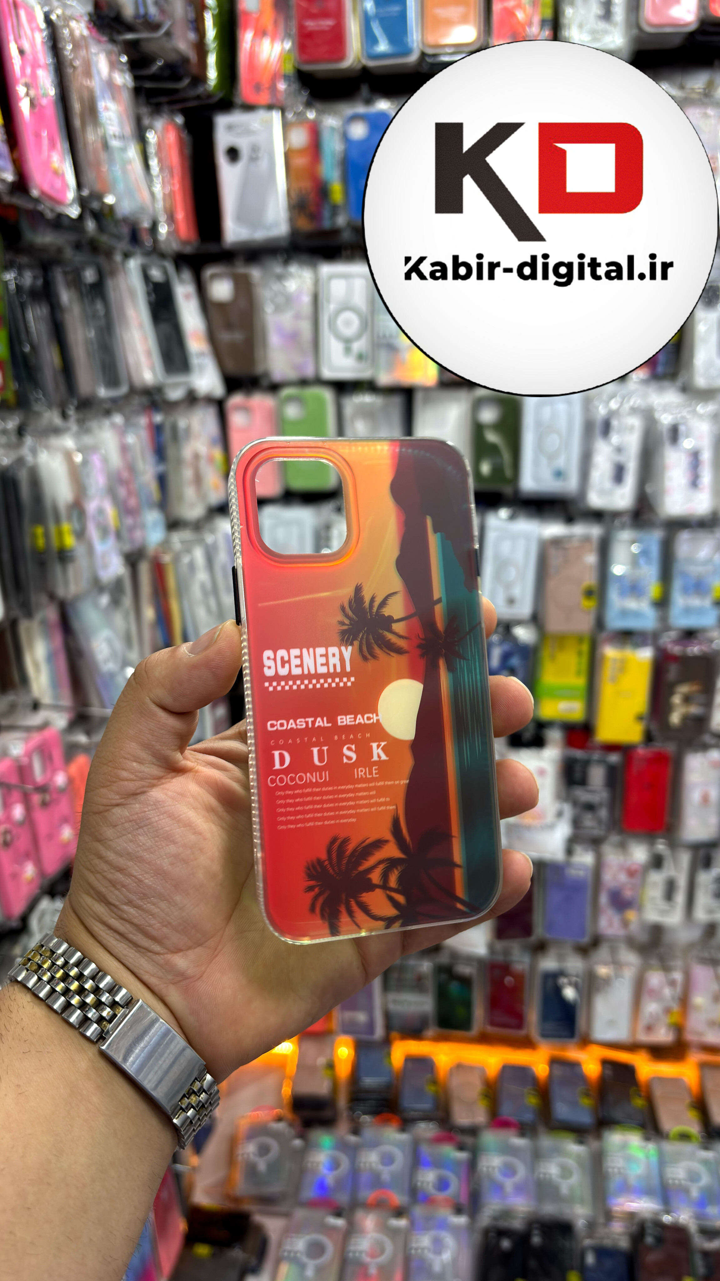قاب گوشی iPhone 1۱ Pro  آیفون 3D Lux Case سه بعدی اسپرت ضد ضربه طرح هاوایی