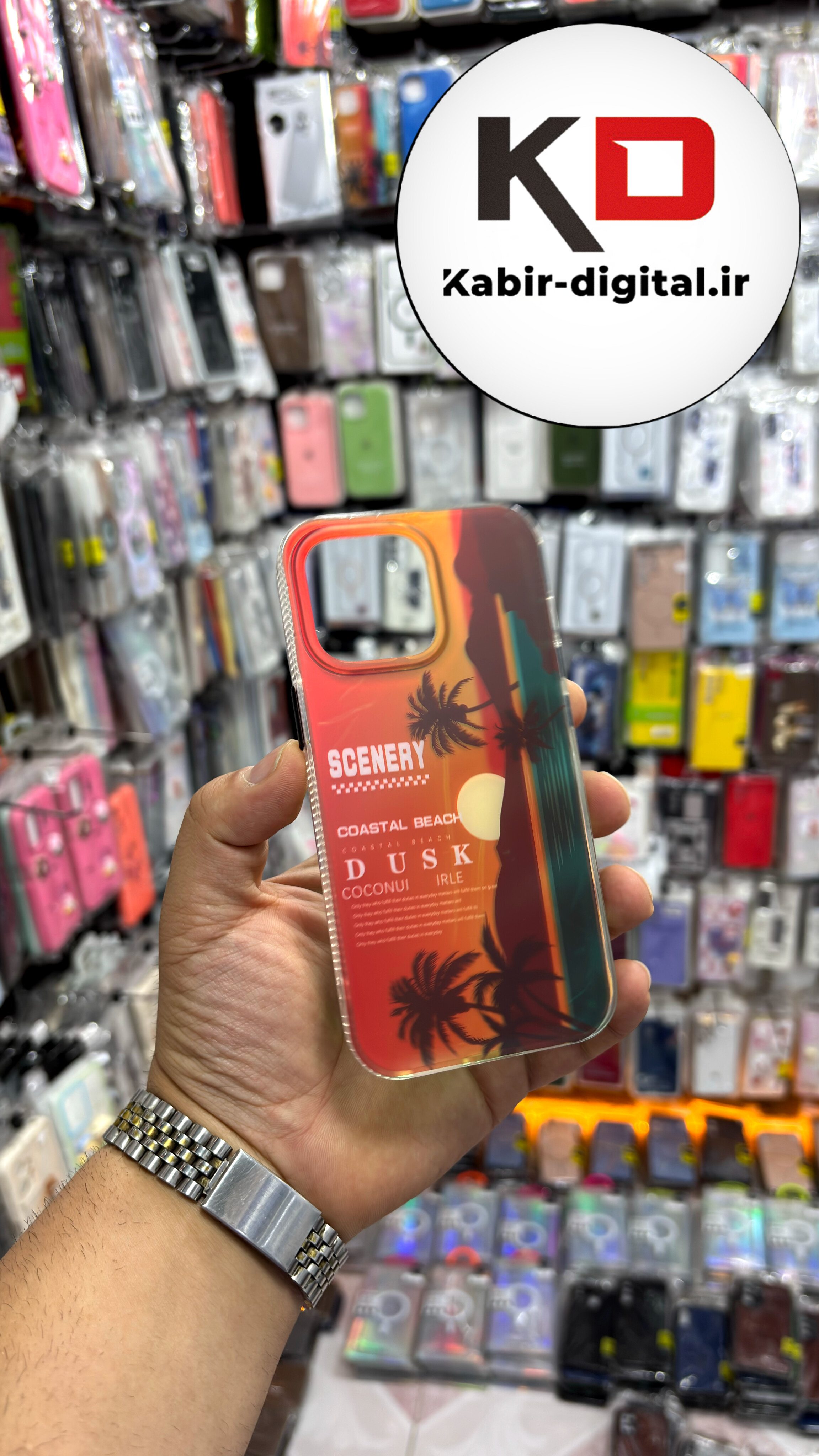 قاب گوشی iPhone 13 Pro  آیفون 3D Lux Case سه بعدی اسپرت ضد ضربه طرح هاوایی