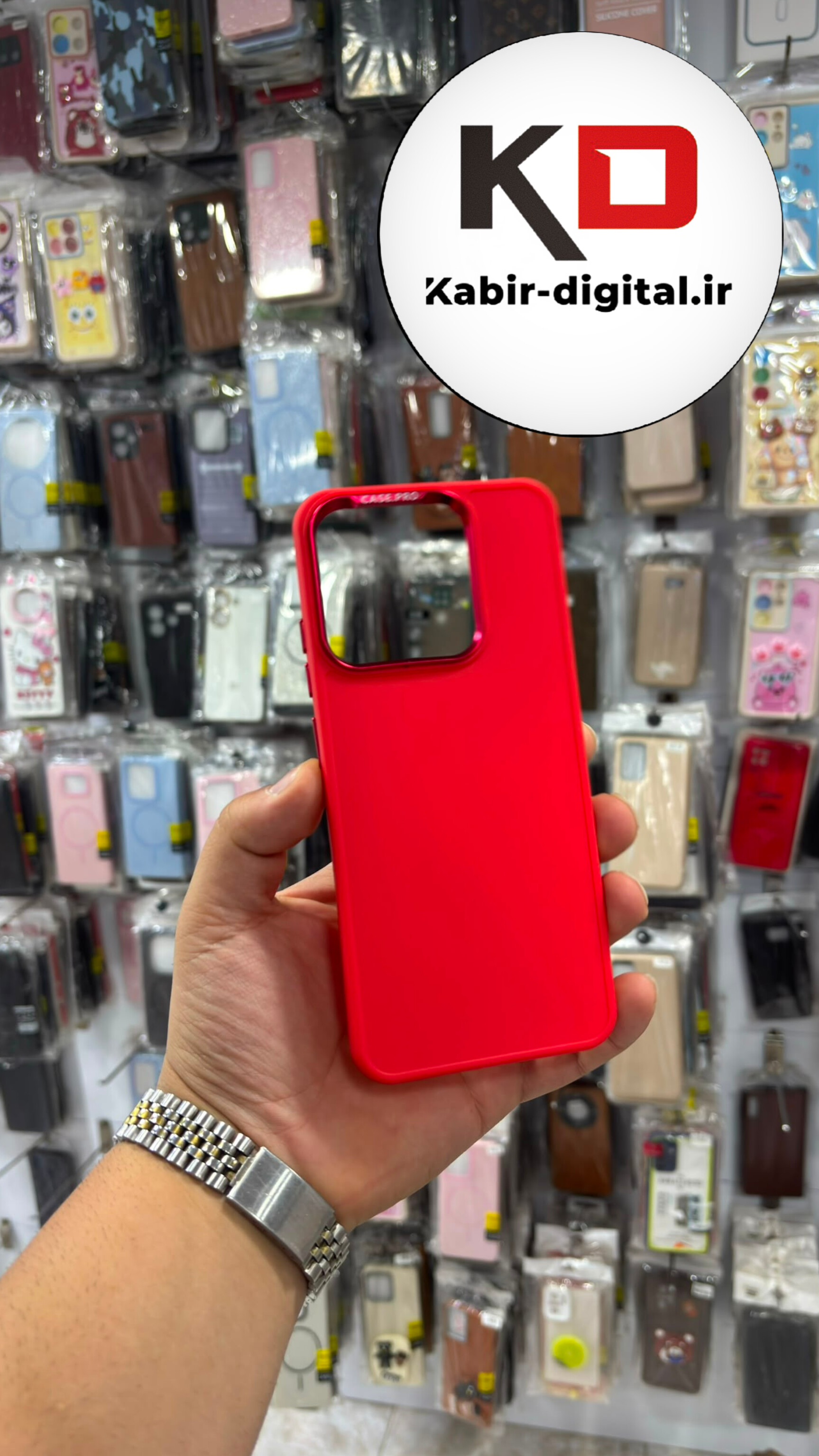 قاب گوشی Redmi 10C / Redmi 12C / C55 / Poco C40 شیائومی سیلیکونی CASE PRO لنز اسپرت متال قرمز