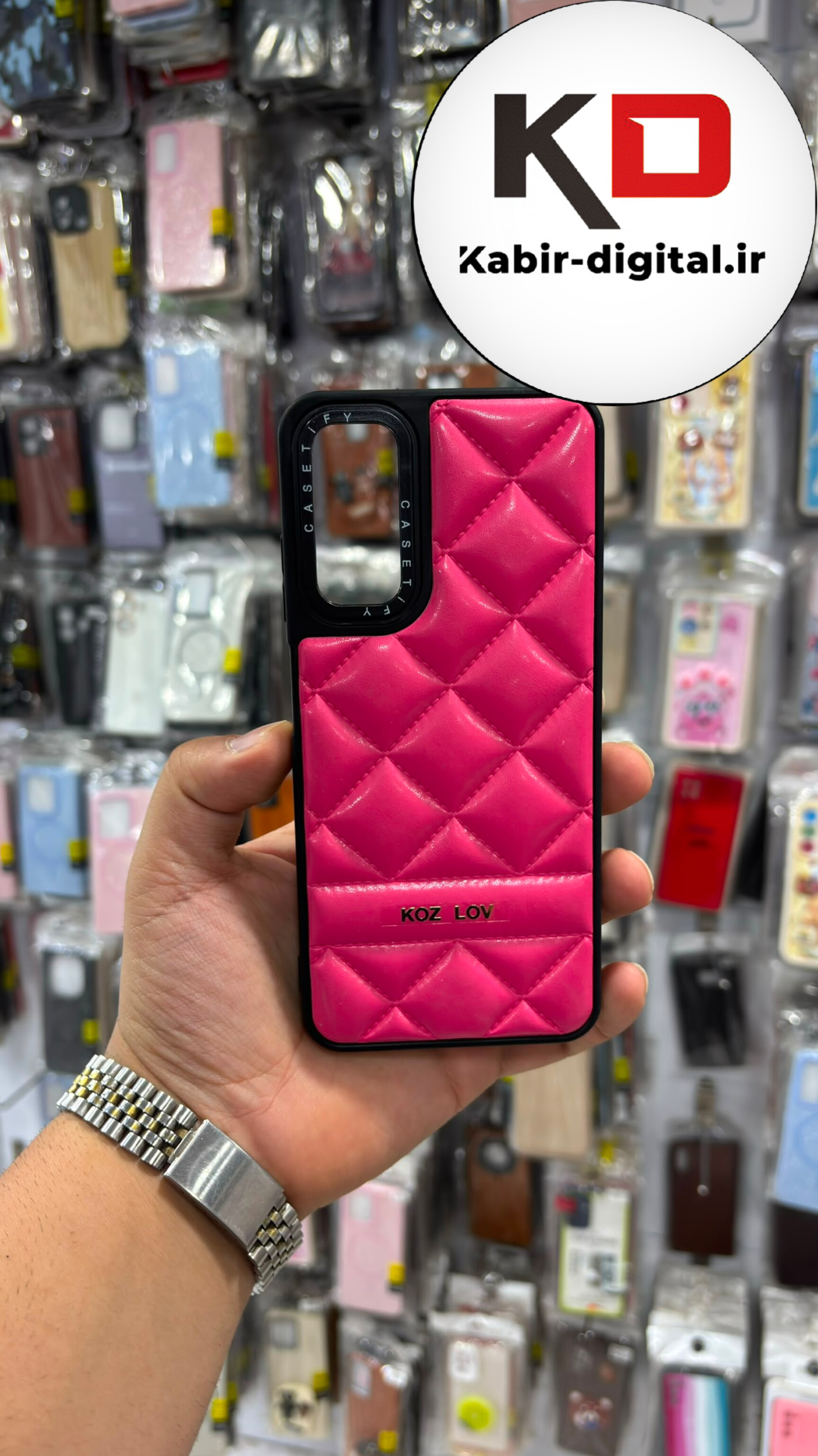 قاب گوشی Galaxy A05S سامسونگ سیلیکونی ژله ای طرح پافر محافظ لنز دار صورتی