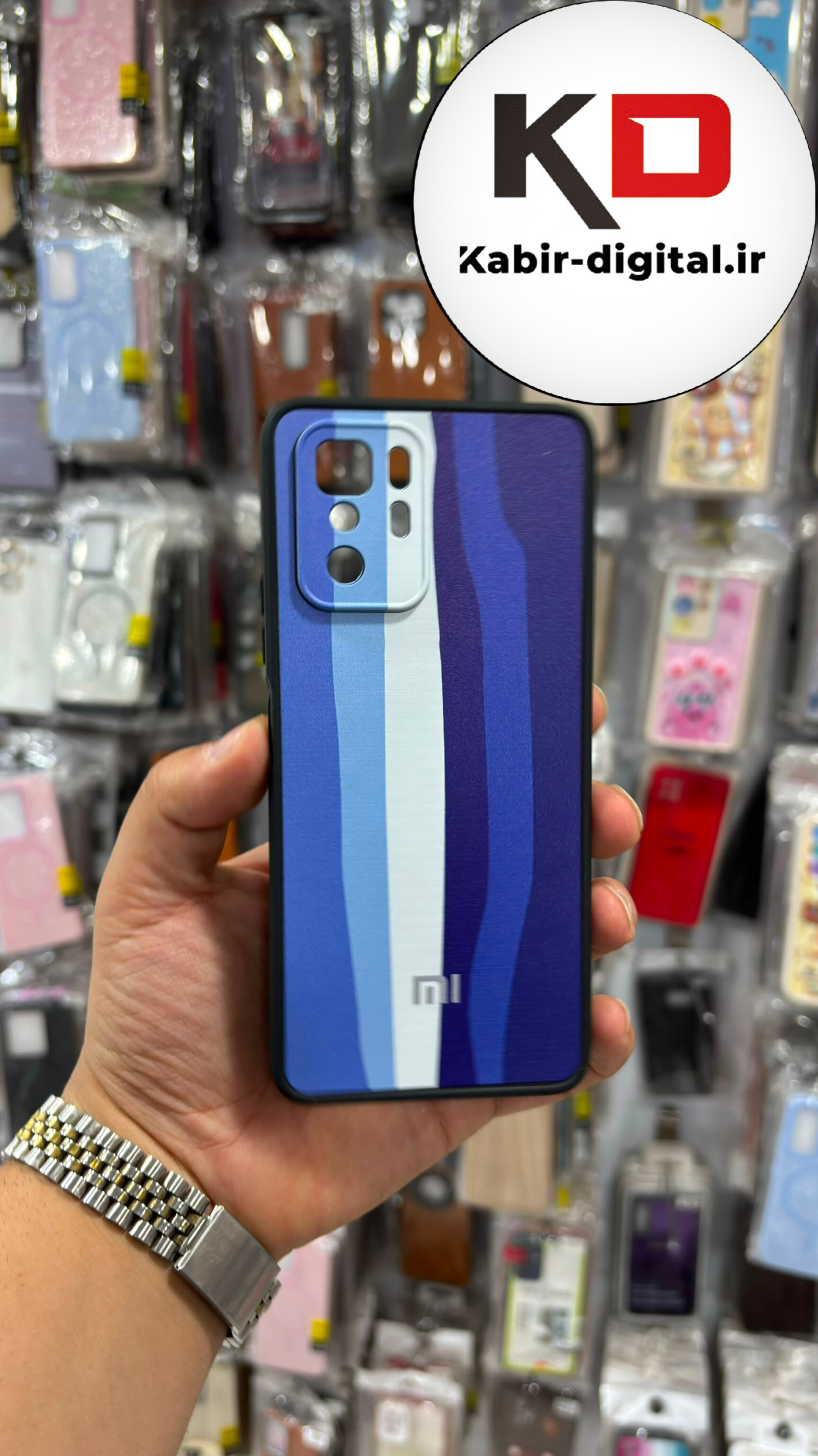 قاب گوشی MI Note 10 Pro 5g  / POCO X3 GT شیائومی  سیلیکونی های کپی رنگین کمان محافظ لنزدار