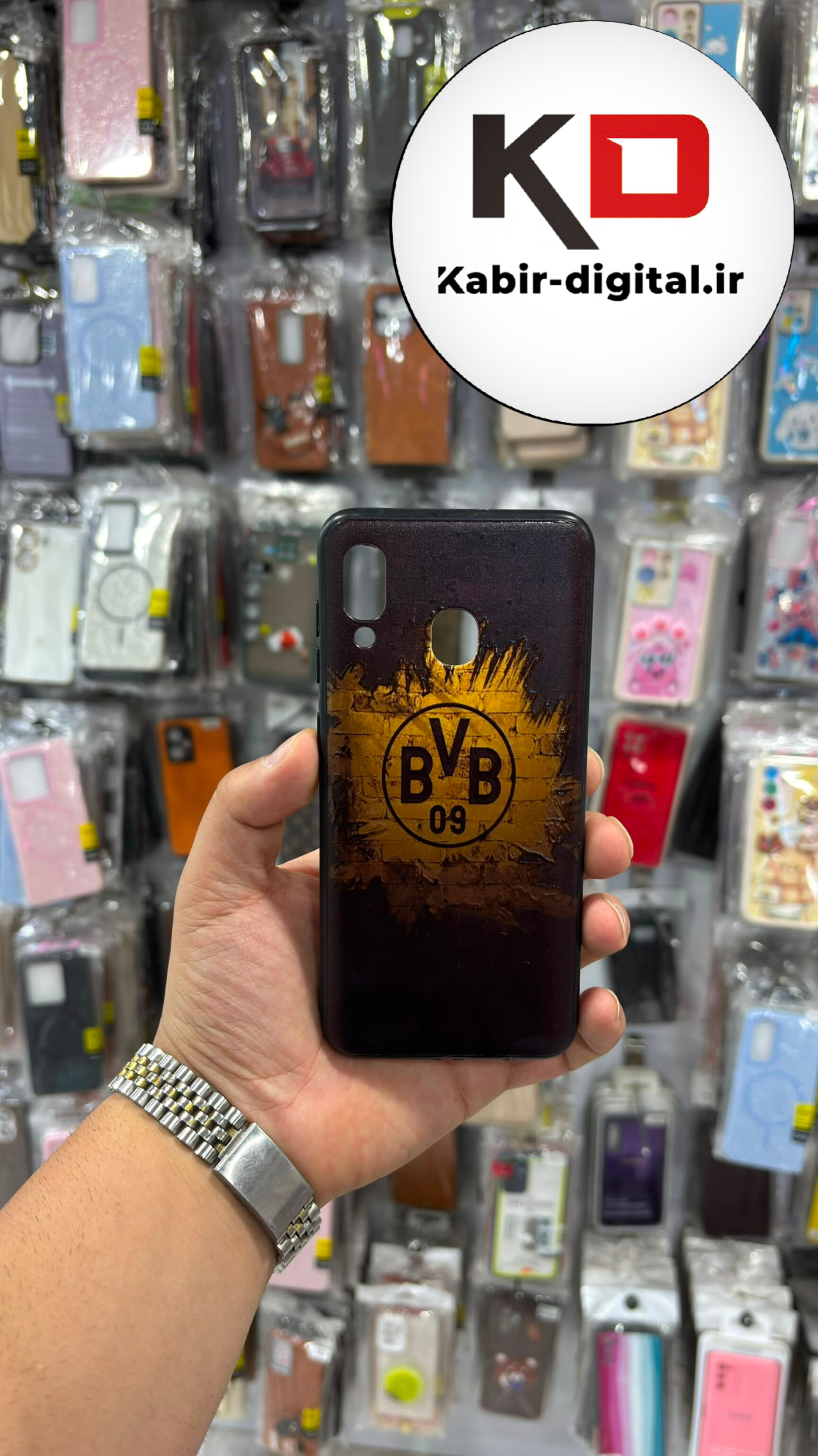 قاب گوشی Galaxy A20 / A30 سامسونگ سیلیکونی فانتزی  طرح دار ساده