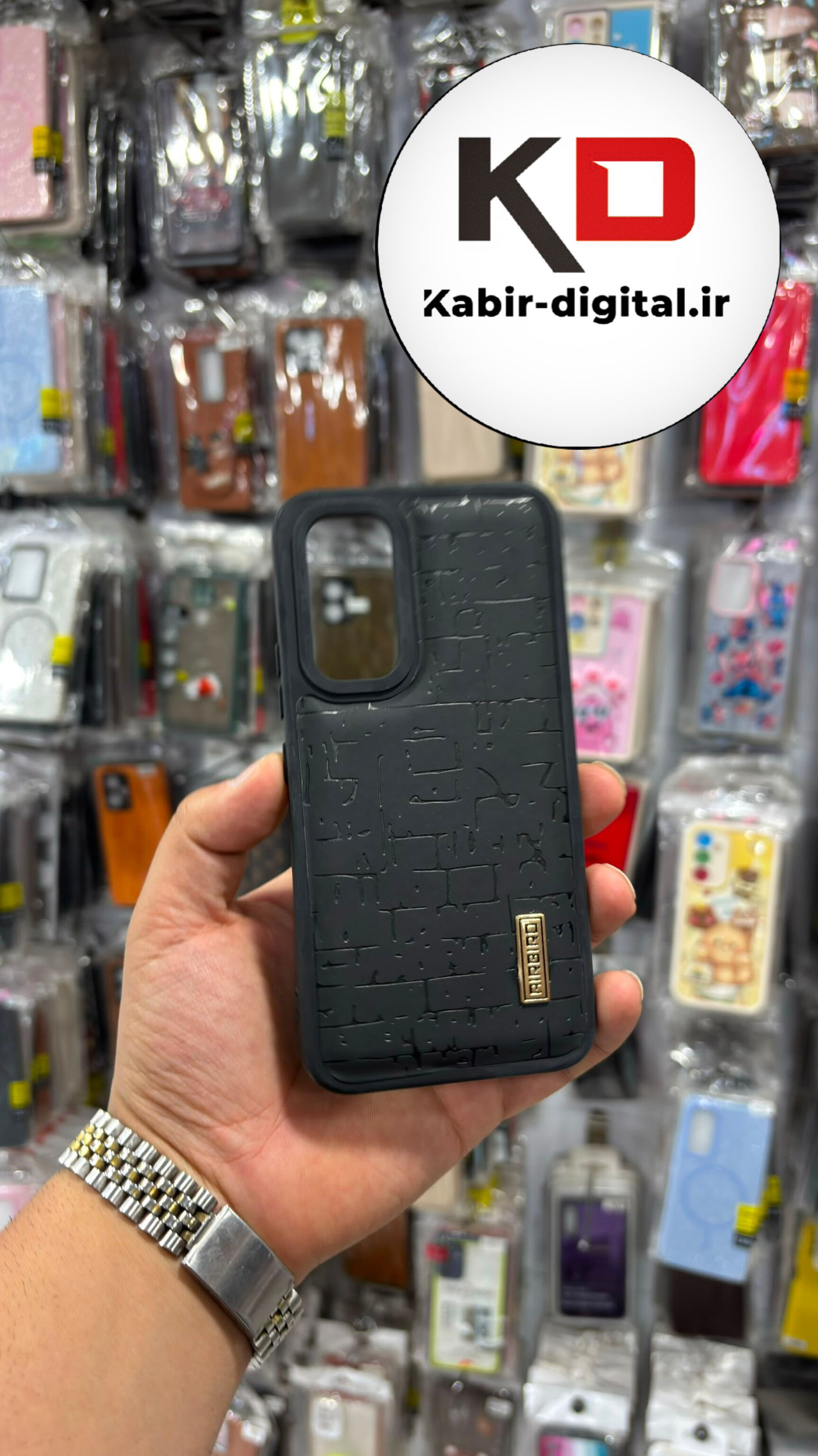 قاب گوشی Galaxy A54 سامسونگ سیلیکونی ژله ای طرح پافر محافظ لنز دار مشکی