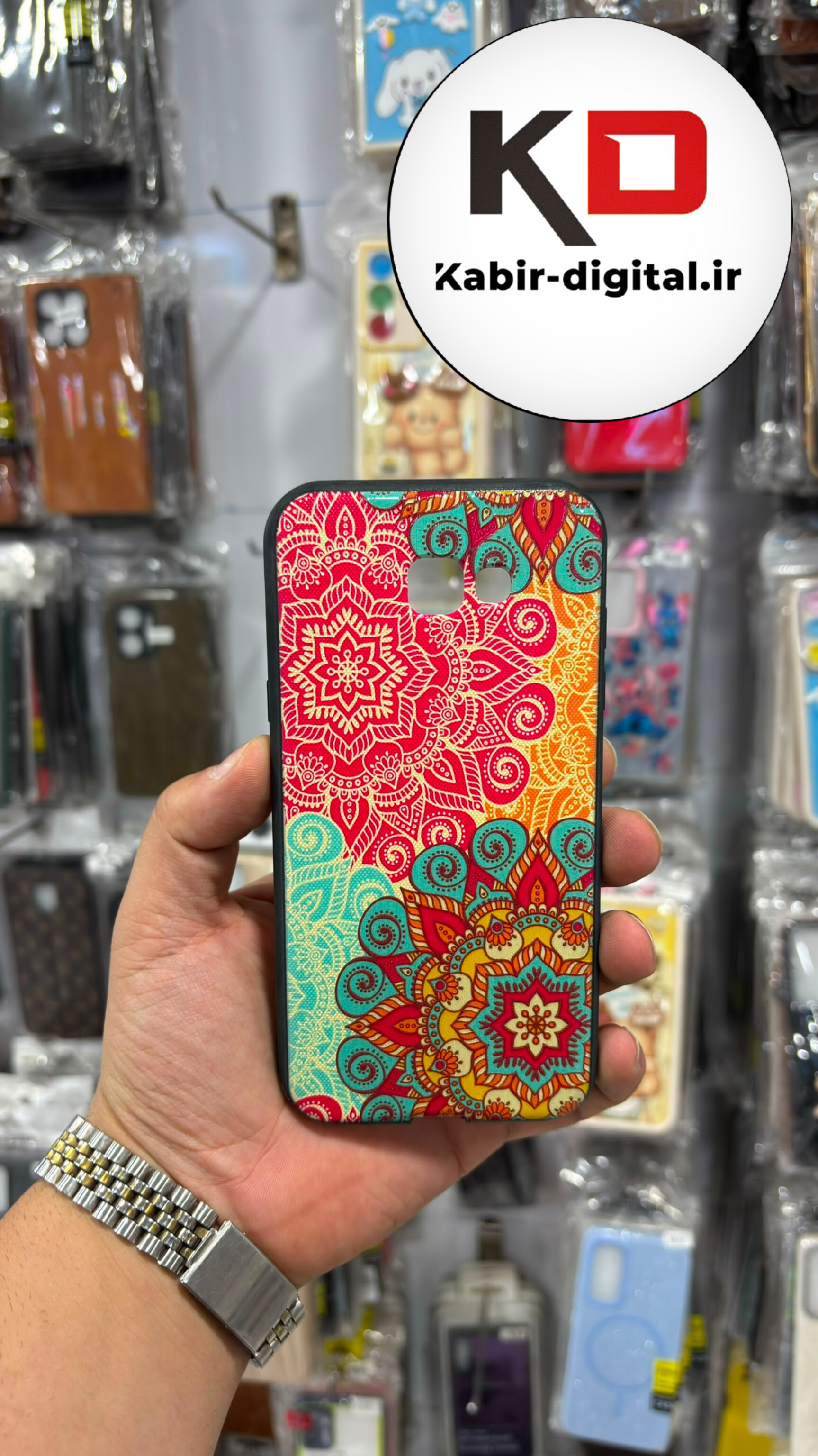 قاب گوشی Galaxy A720 / A7 2017 سامسونگ طرحدار فانتزی سوزنی  محافظ لنز دار