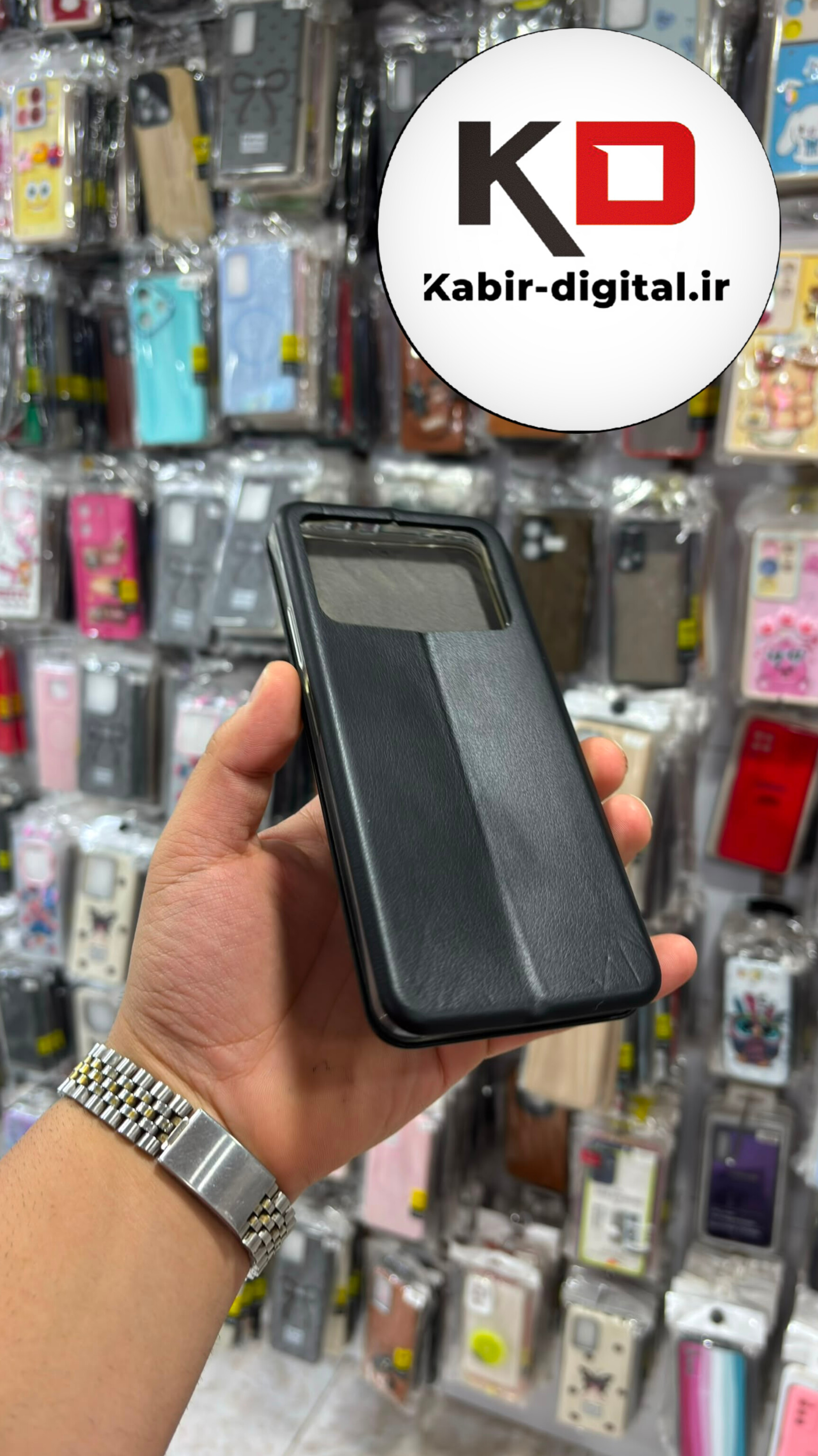 کیف گوشی poco x4 pro شیائومی مگنتی طرح چرم کتابی جاکارتی دار محافظ لنزدار مشکی