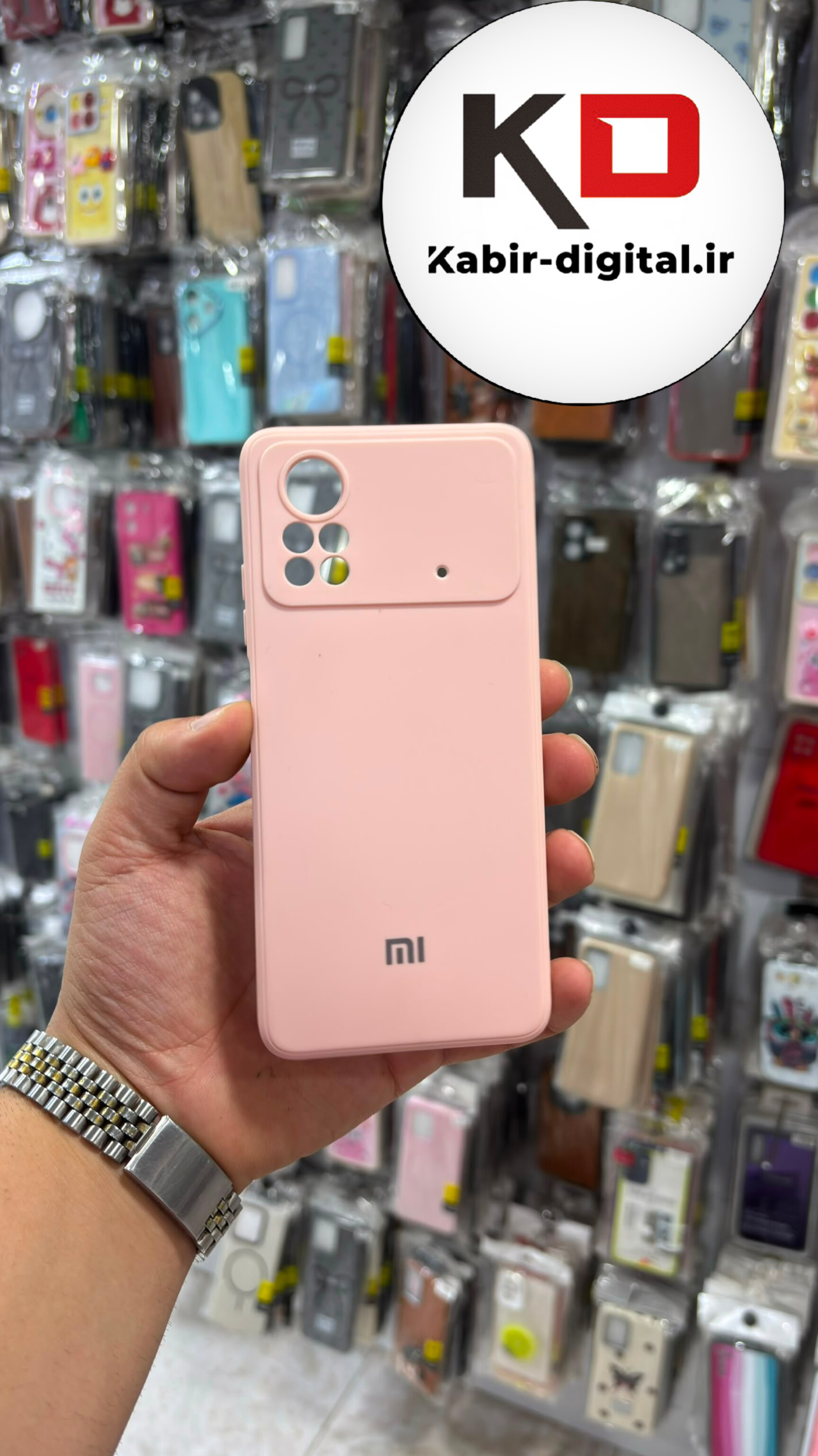 قاب گوشی  POCO X4 Pro شیائومی سیلیکونی اورجینال درجه یک داخل پارچه زیر بسته محافظ لنز دار گلبهی