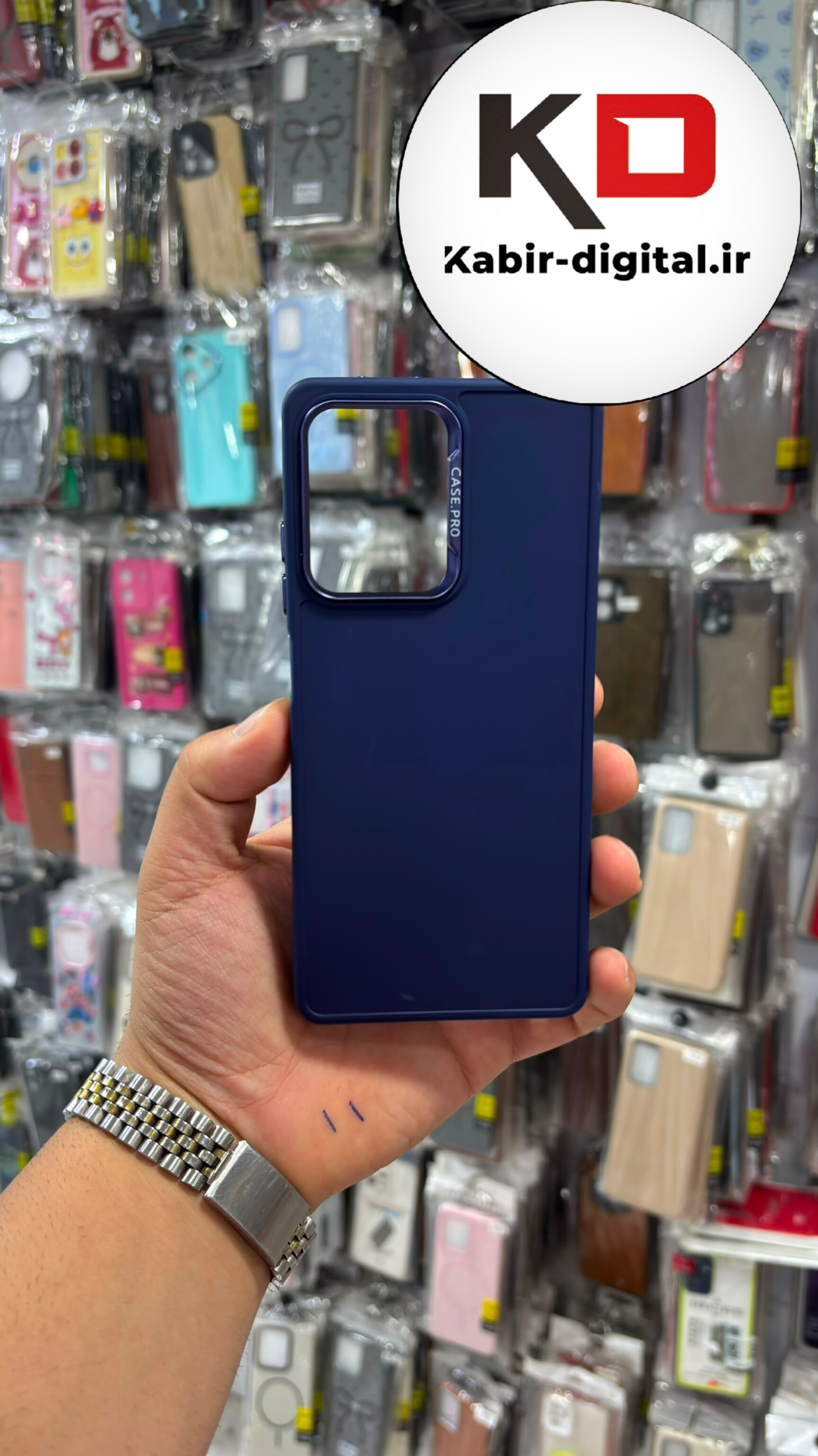 قاب گوشی Redmi Note 12 Pro Plus شیائومی سیلیکونی CASE PRO لنز اسپرت متال سرمه ای