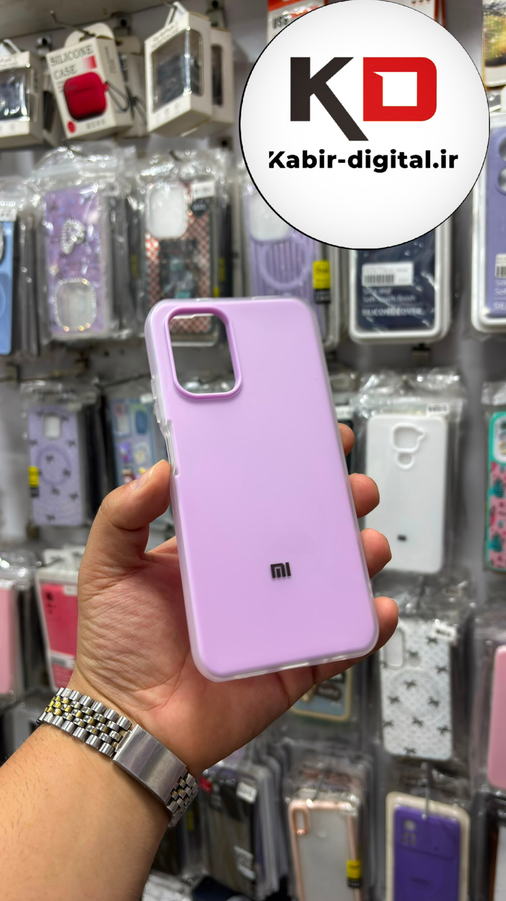 قاب گوشی Redmi Note 10 / Note 10s / POCO M5s شیائومی Pastel Case پاستلی لوگو دار ضد ضربه لنز برجسته یاسی