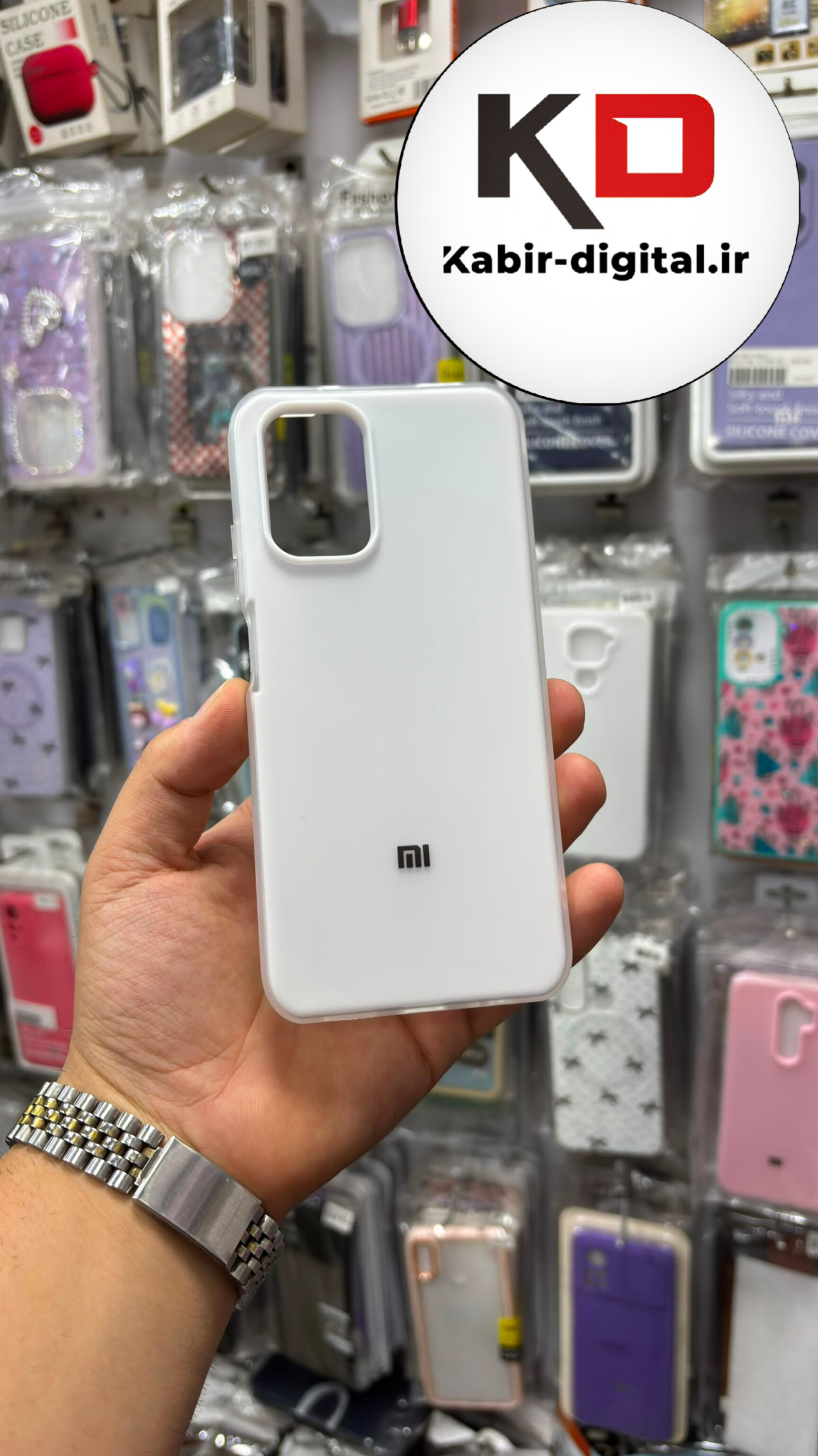 قاب گوشی Redmi Note 10 / Note 10s / POCO M5s شیائومی Pastel Case پاستلی لوگو دار ضد ضربه لنز برجسته سفید