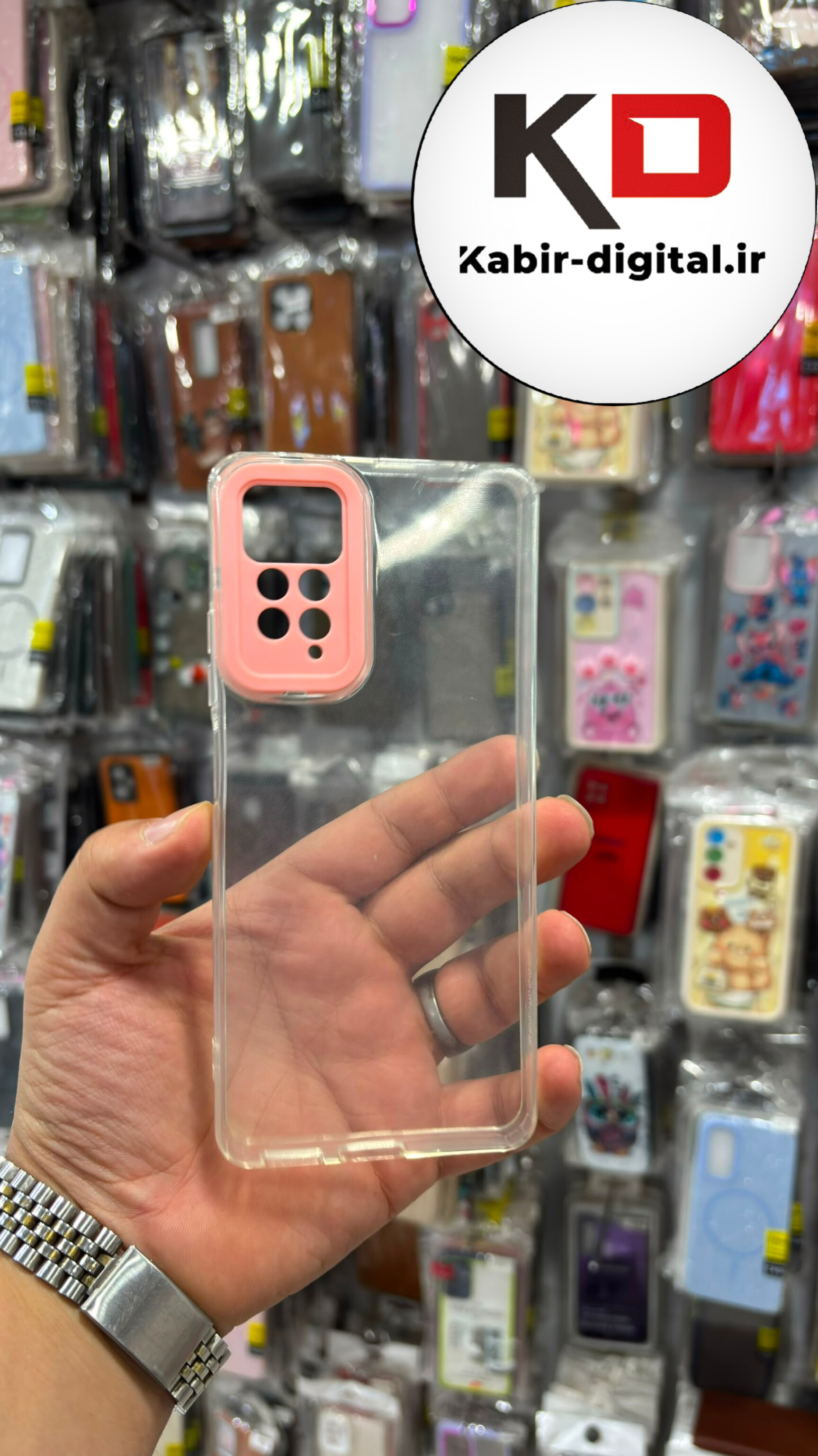 قاب گوشی Redmi Note 11 Pro 4G  / Note 12 Pro 4G شیائومی سیلیکونی ژله ای محافظ لنز دار صورتی